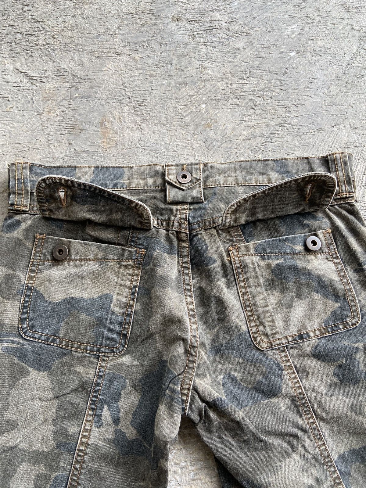 Hysteric Glamour 2000s Grace Continental - Hysteric Glamour Style Camo Pants Size US 30 / EU 46 - 14 Thumbnail