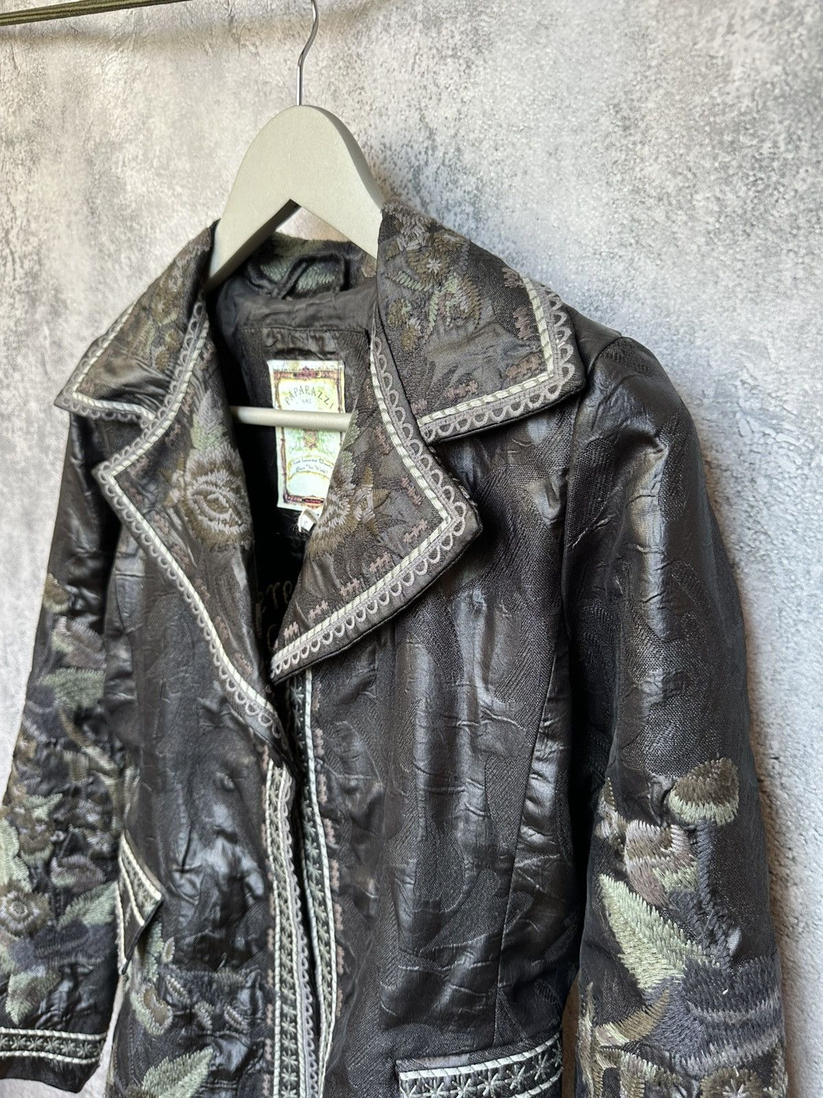 Other Paparazzi by Biz Jacket Premium Avant-Garde Floral Size S / US 4 / IT 40 - 6 Thumbnail