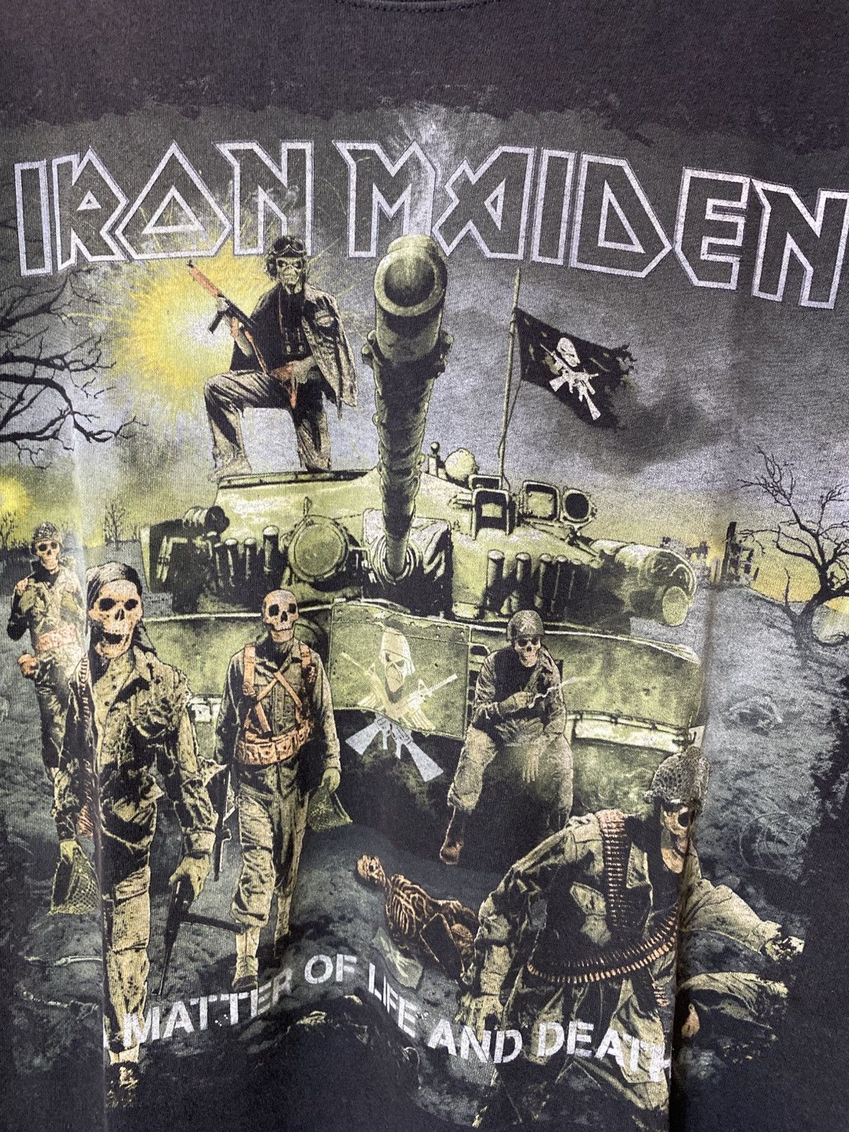 Band Tees 00s Iron Maiden “A Matter Life And Death” Album Tshirt Size US M / EU 48-50 / 2 - 4 Thumbnail