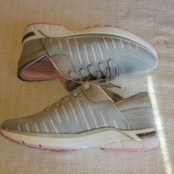 Vintage ZEBA Sz. 12 Silver & Lt. Pink Hands Free Plantar Fasciitis A Size US 12 / IT 42 - 5 Thumbnail