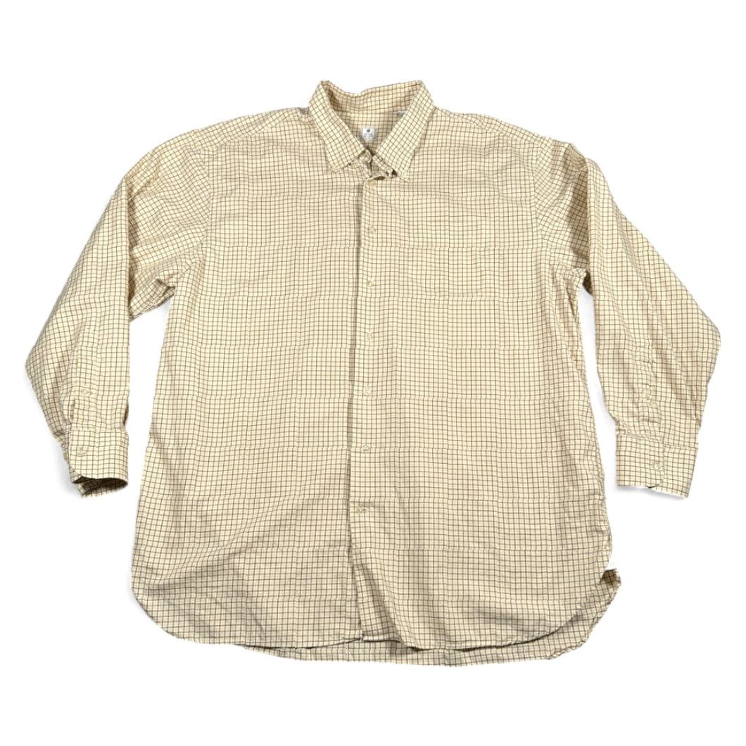Peter Millar Peter Millar Shirt Adult 2XL Yellow Plaid Button-Down Preppy Luxury Cotton Size US XXL / EU 58 / 5 - 2 Thumbnail