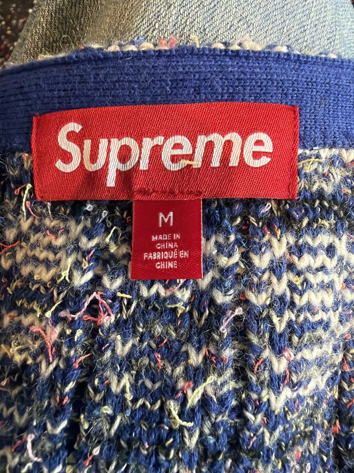 Supreme Supreme Speckled Crochet Vest Size US M / EU 48-50 / 2 - 6 Thumbnail