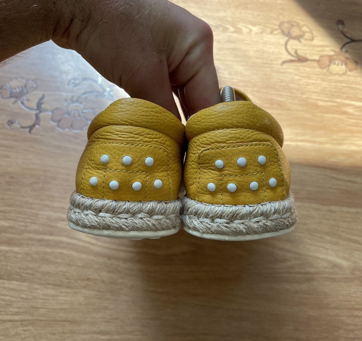 Tod's Tod’s Slip Ons in Yellow, Women’s Leather espadrilles Size US 10 / IT 40 - 9 Thumbnail