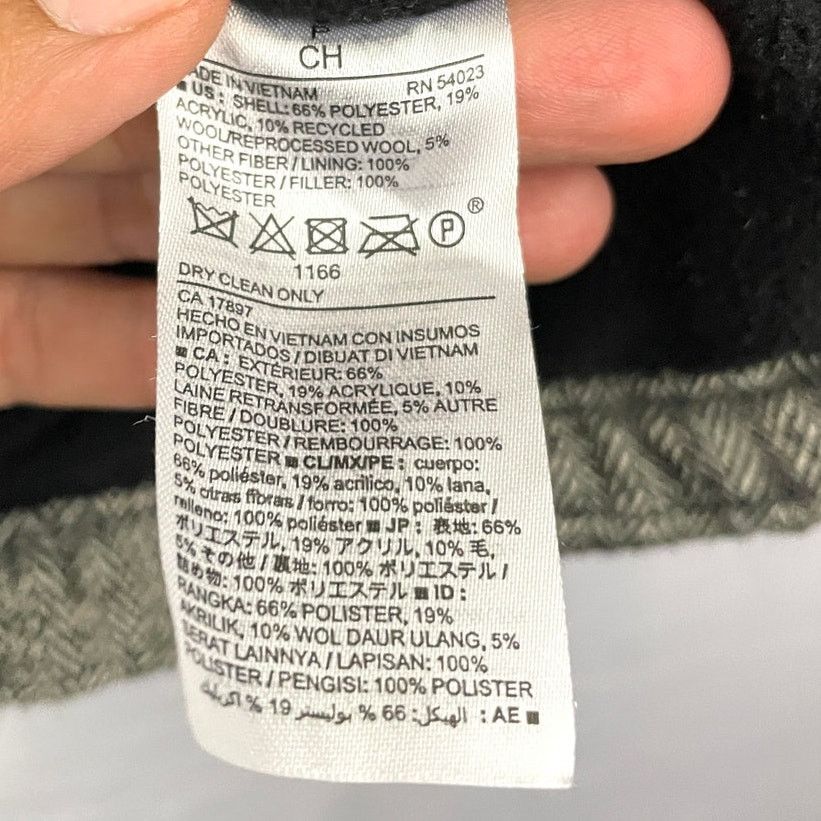 Old Navy Old Navy Herringbone Wool Blend Puffer Vest SMALL Size S / US 4 / IT 40 - 5 Thumbnail