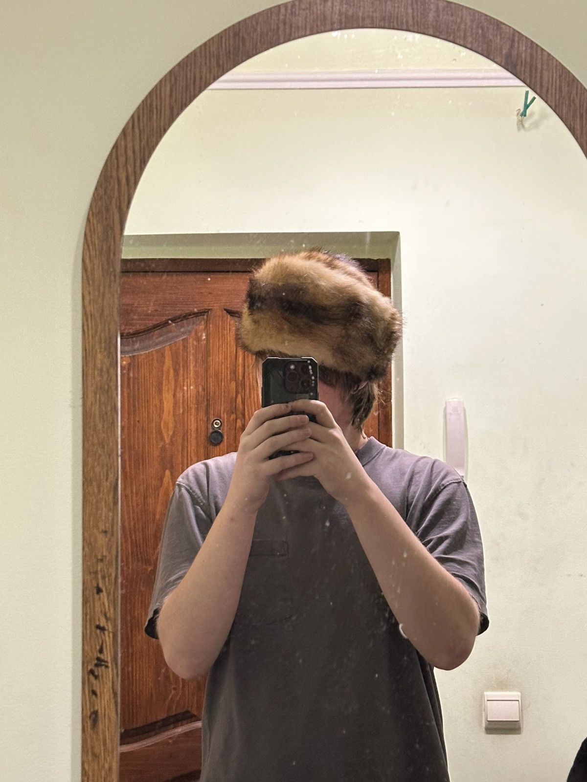 Other Fur Fuzzy Faux Hats Y2K Opium Hype Cowboy Style SK8 Size ONE SIZE - 1 Thumbnail