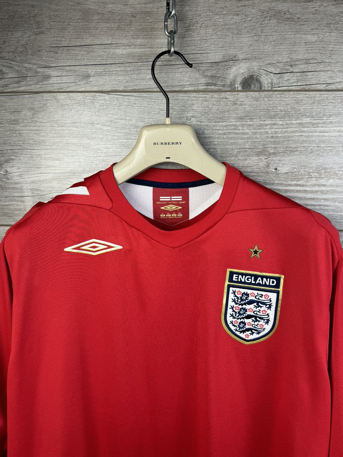 Umbro England 2006 2008 Umbro Football Shirt Size XL Jersey Size US XL / EU 56 / 4 - 5 Thumbnail