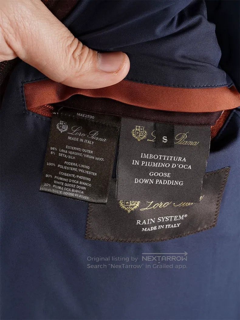 Loro Piana Loro Piana Men's Down Jacket Size US S / EU 44-46 / 1 - 9 Thumbnail