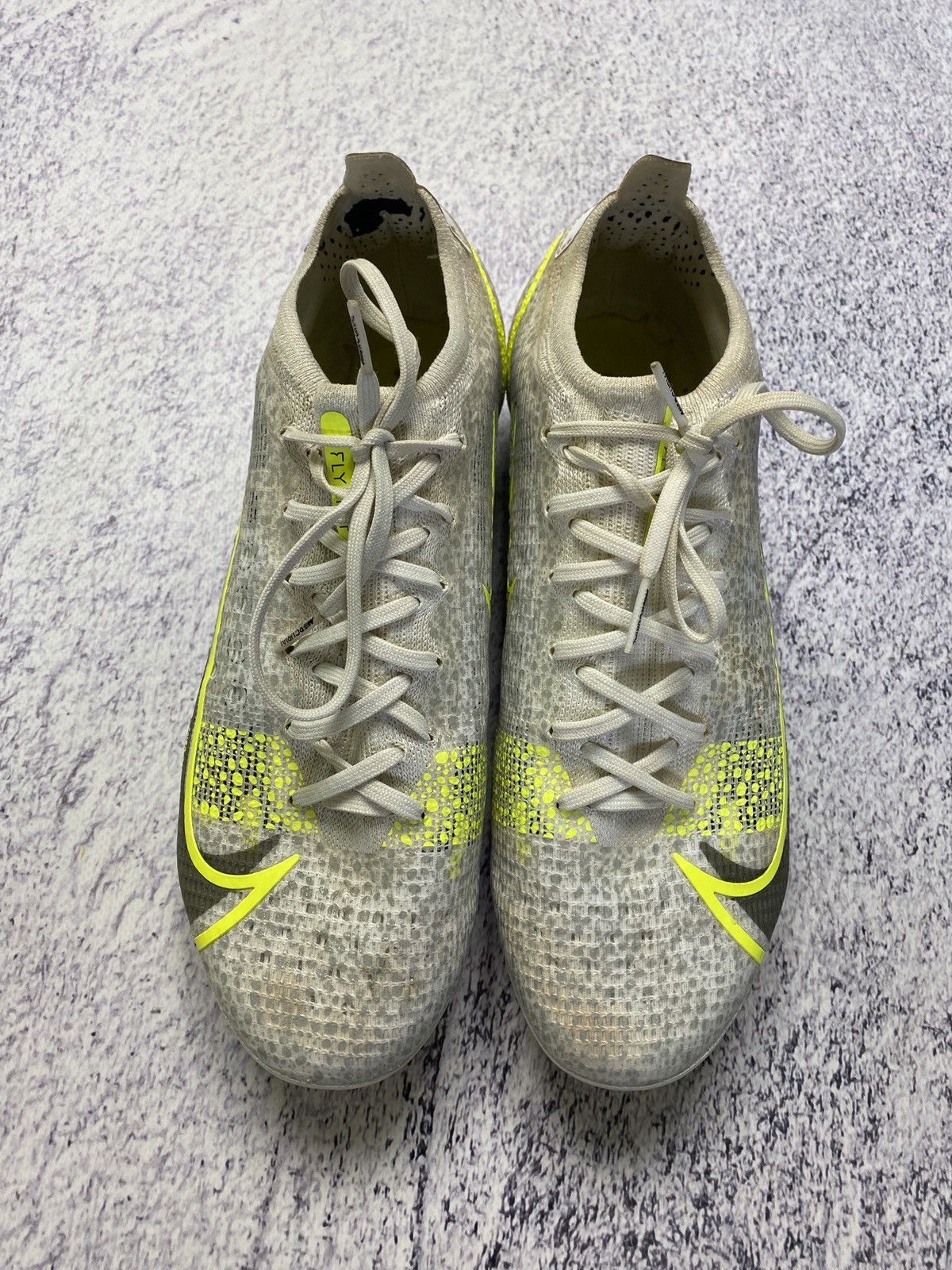 Nike Nike Vapor 14 Elite FG White Soccer Cleats CQ7635-107 US 8 Size US 8 / EU 41 - 5 Thumbnail