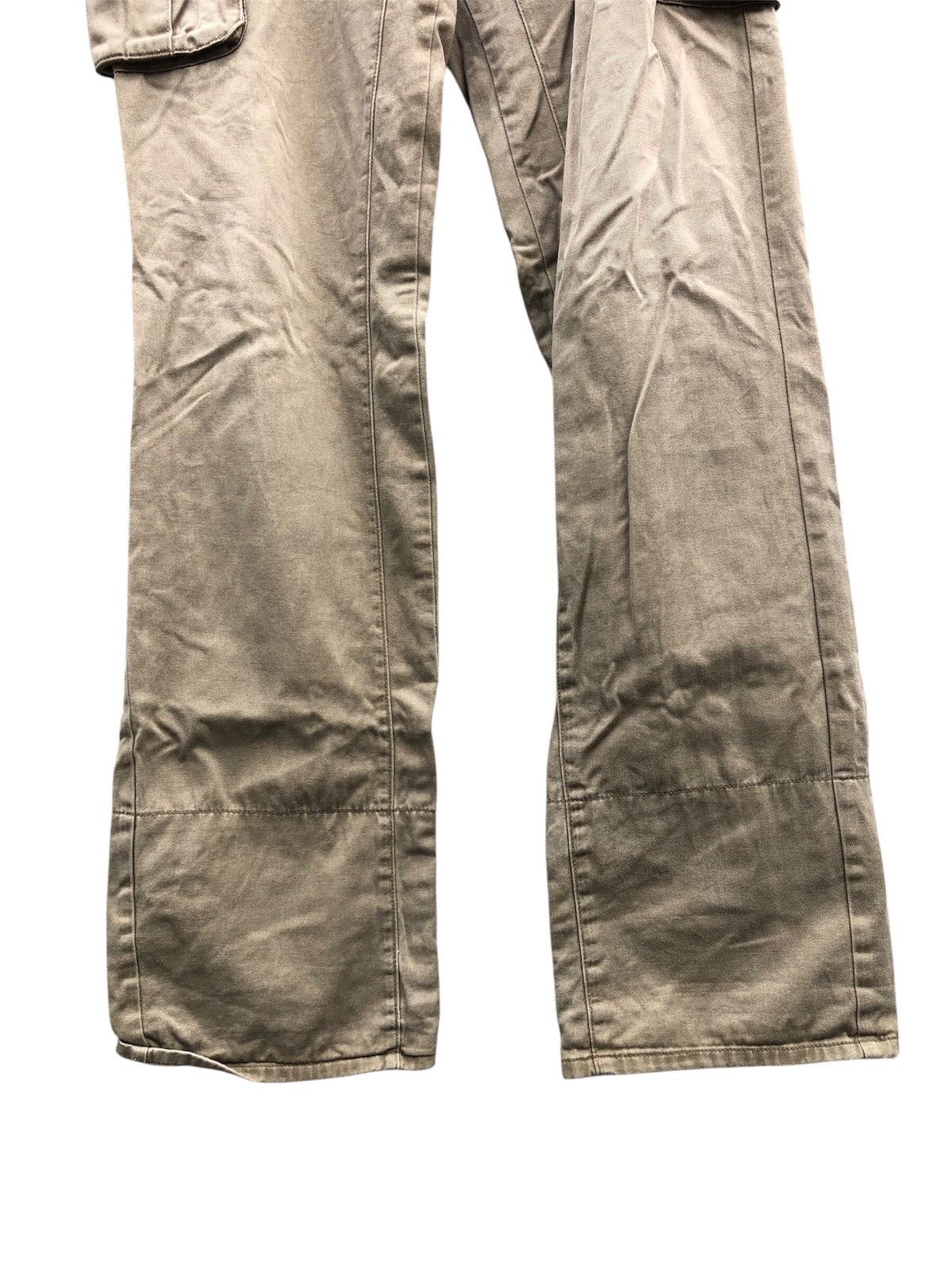 PPFM PPFM Anarchy Denim Eastern Rock Cargo Pants With Bondage Size US 32 / EU 48 - 5 Thumbnail