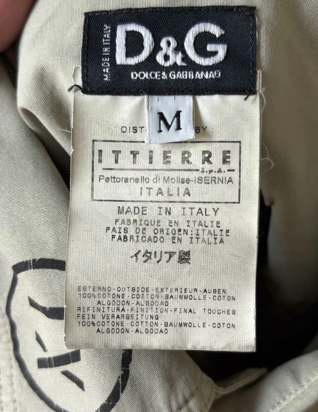 Dolce & Gabbana Dolce & Gabbana Mainline Long Sleeve Shirt J2 Size US M / EU 48-50 / 2 - 6 Thumbnail