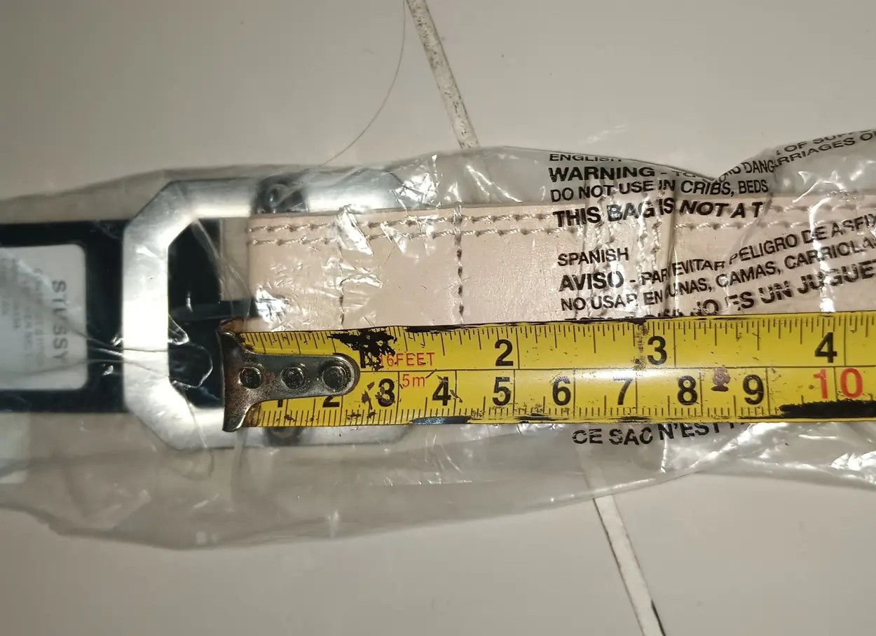Stussy Vintage Stussy Leather Belt Size ONE SIZE - 7 Thumbnail