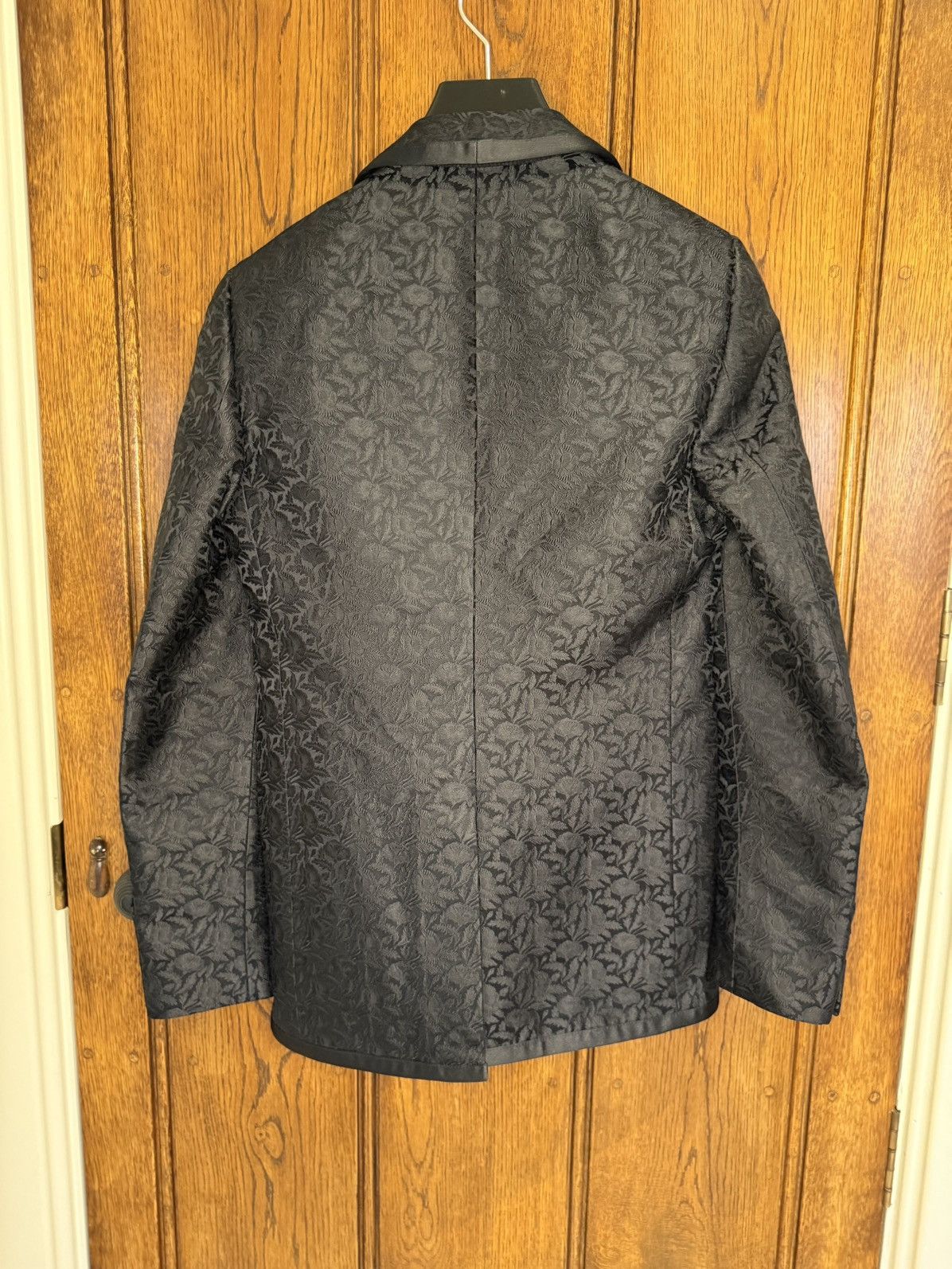 Celine Celine floral paisley smoking tuxedo dinner jacket Hedi 44 Size 36R - 11 Thumbnail