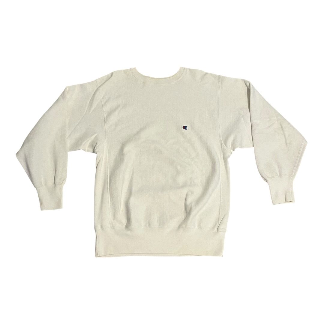 Champion × Vintage VINTAGE 1990s Champion Reverse Weave Blank Size US XL / EU 56 / 4 - 1 Thumbnail
