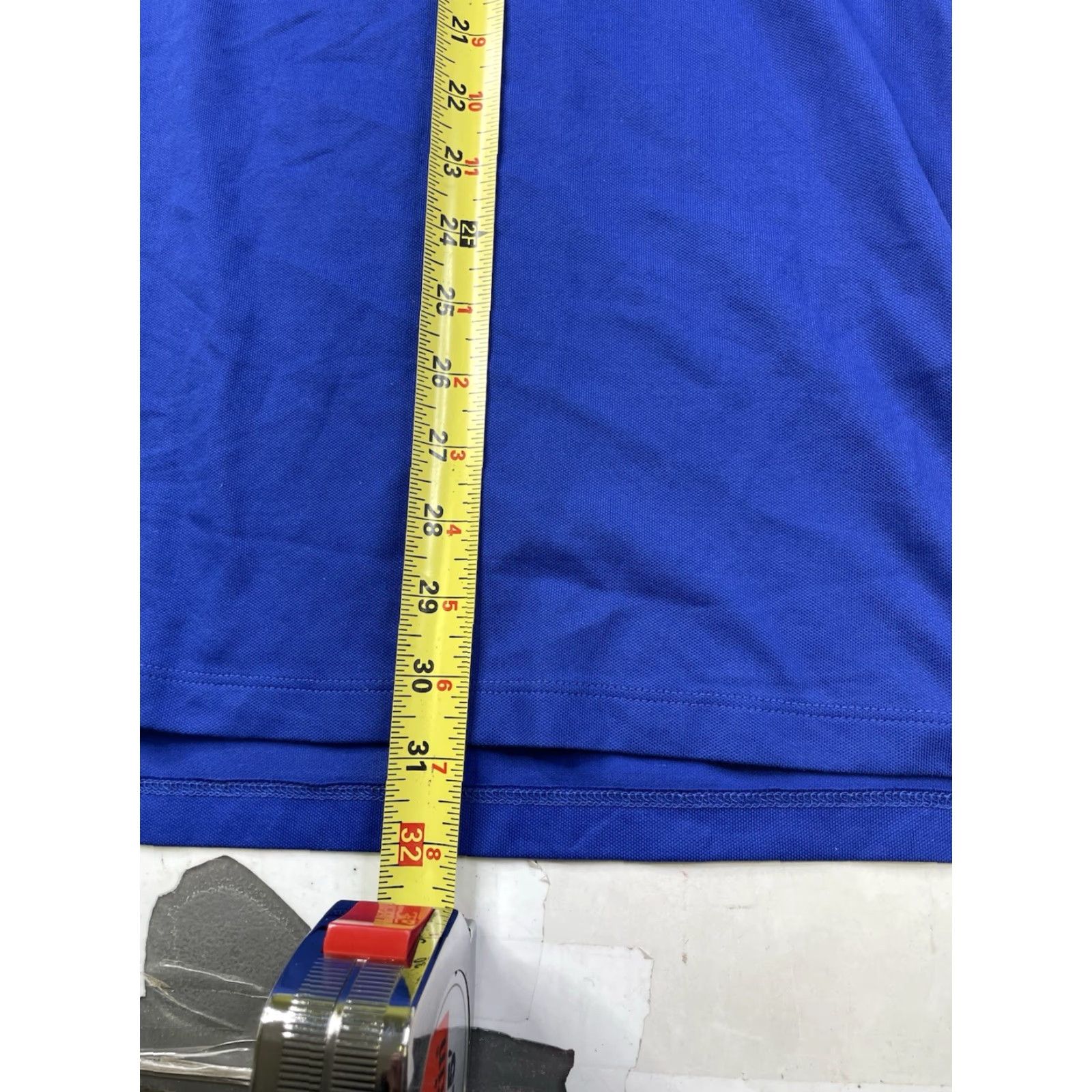 Vintage Greyson Polo Shirt Mens XL Blue Nylon Cotton Spandex Logo Golf Knit Short Sleeve Collared Pima Cotton Vintage: No Size US XL / EU 56 / 4 - 7 Thumbnail