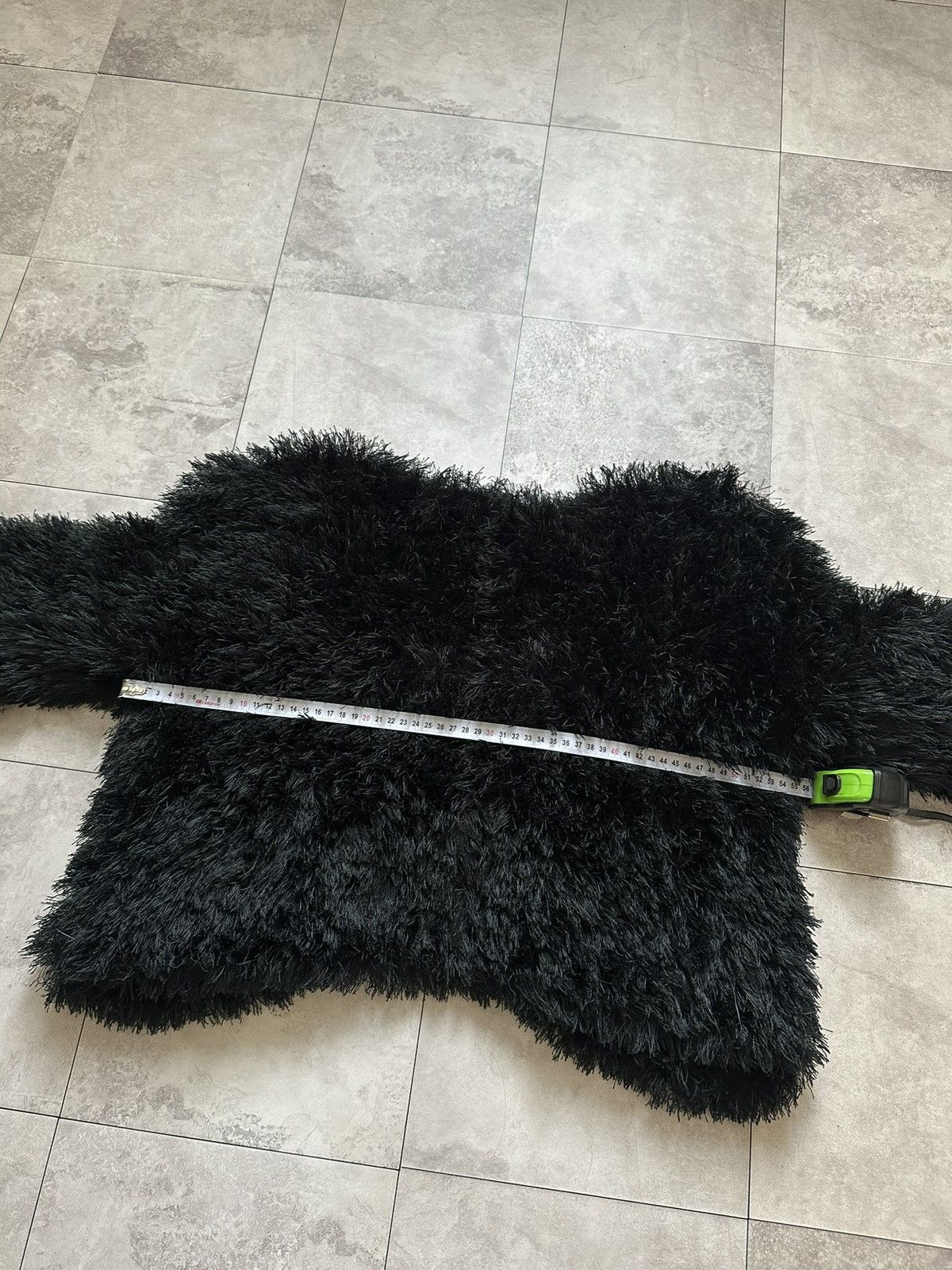 Opium Fuzzy Cropped Knit Cardigan Rick Owens Style Jacket