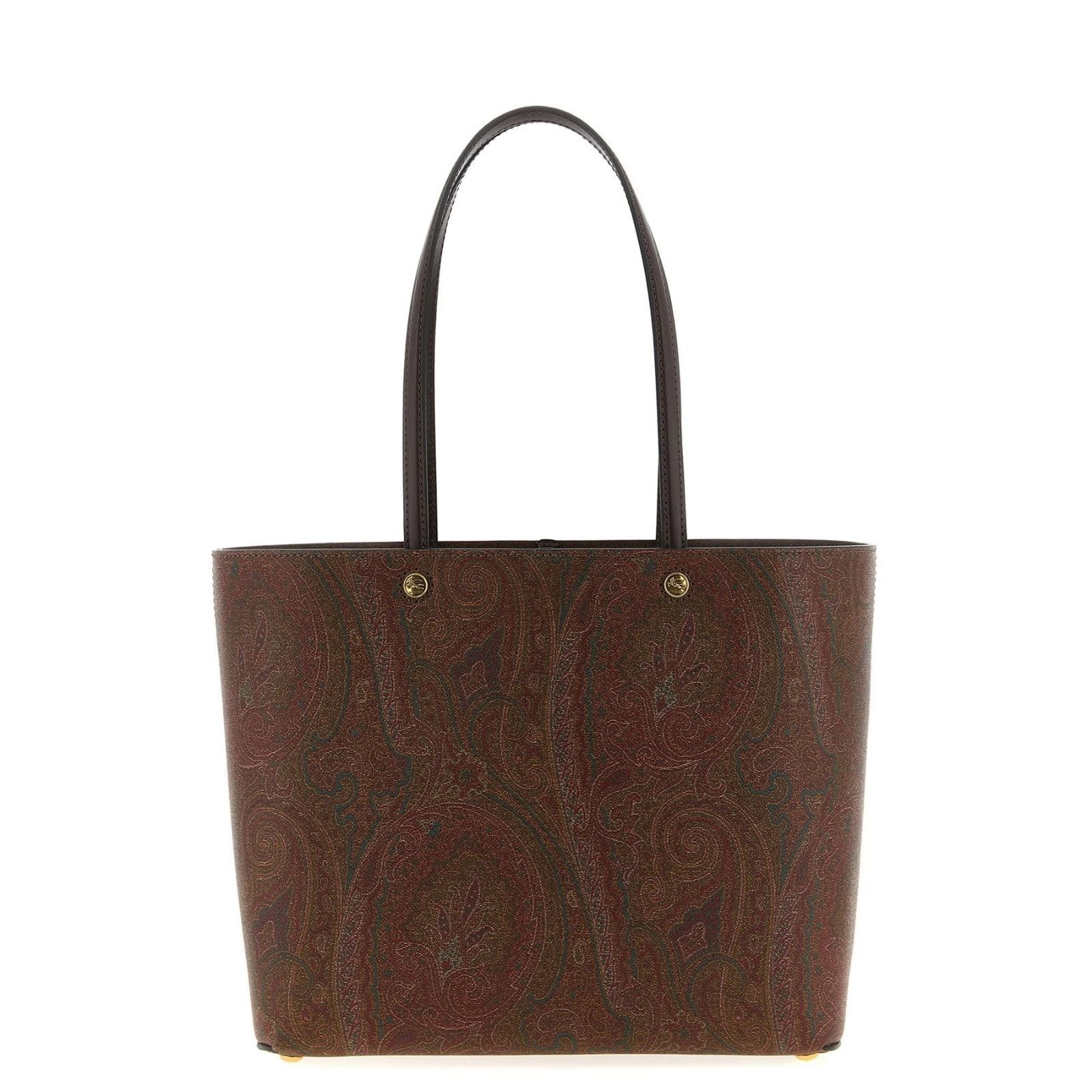 Etro ETRO Medium Etro Essential Brown Cotton Shopper Shoulder Bag Size ONE SIZE - 1 Thumbnail
