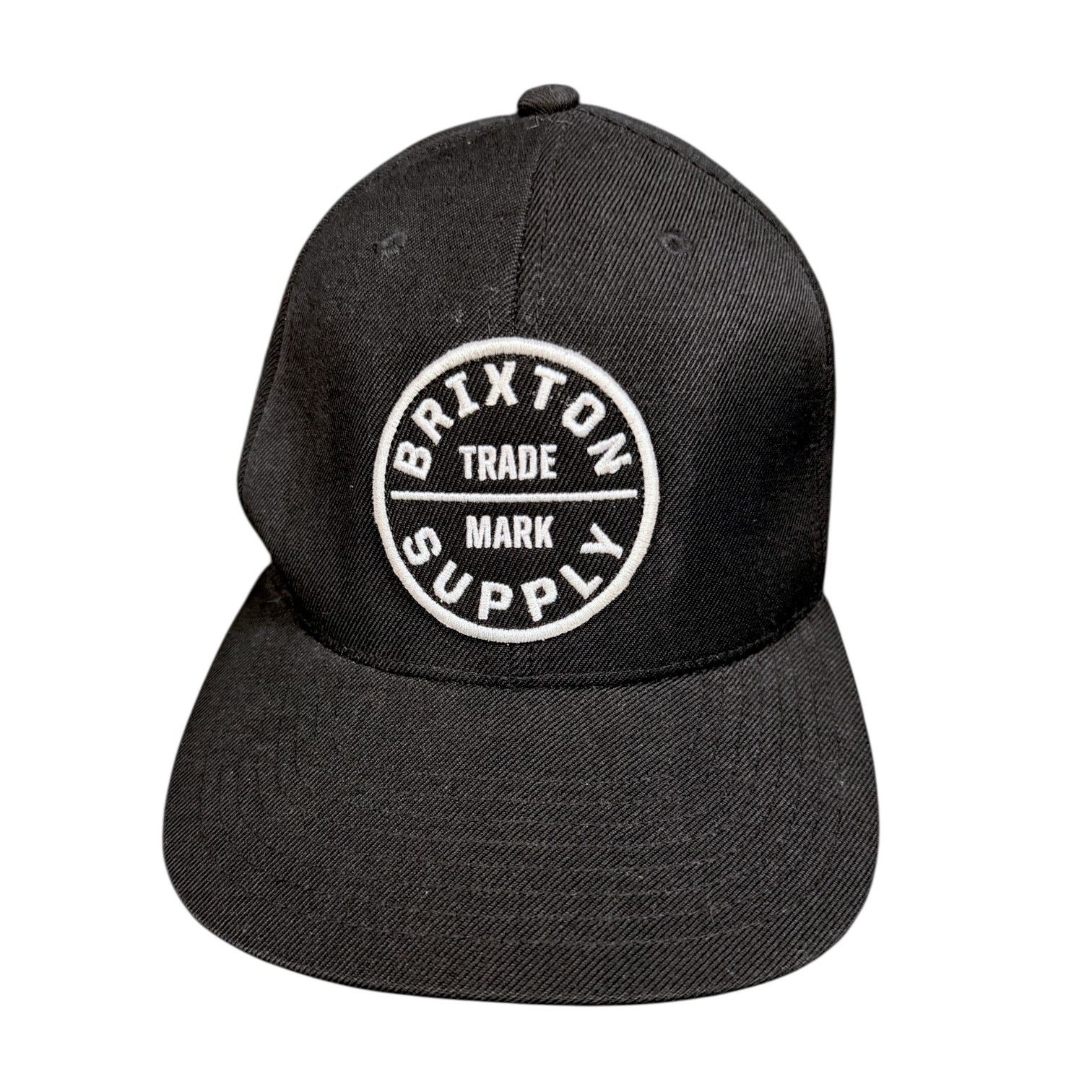 Brixton Men's Brixton Supply Oath III Black Adjustable Snapback Hat Size ONE SIZE - 1 Thumbnail