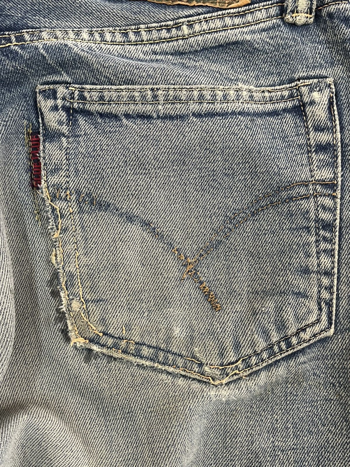 Blue Blue Japan Vintage Blue Blue Japan Mudwash Selvedge Denim Size US 29 - 13 Thumbnail