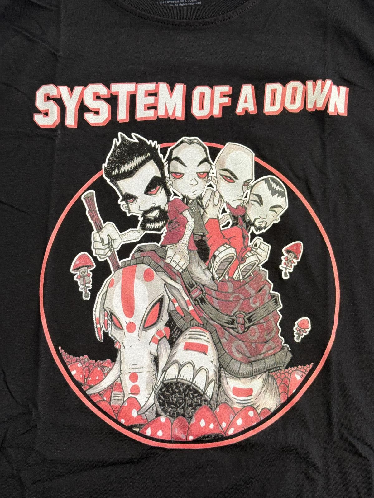 Designer System of a Down Animated T-shitr - Cartoon Band Tee XL Size US XL / EU 56 / 4 - 3 Thumbnail