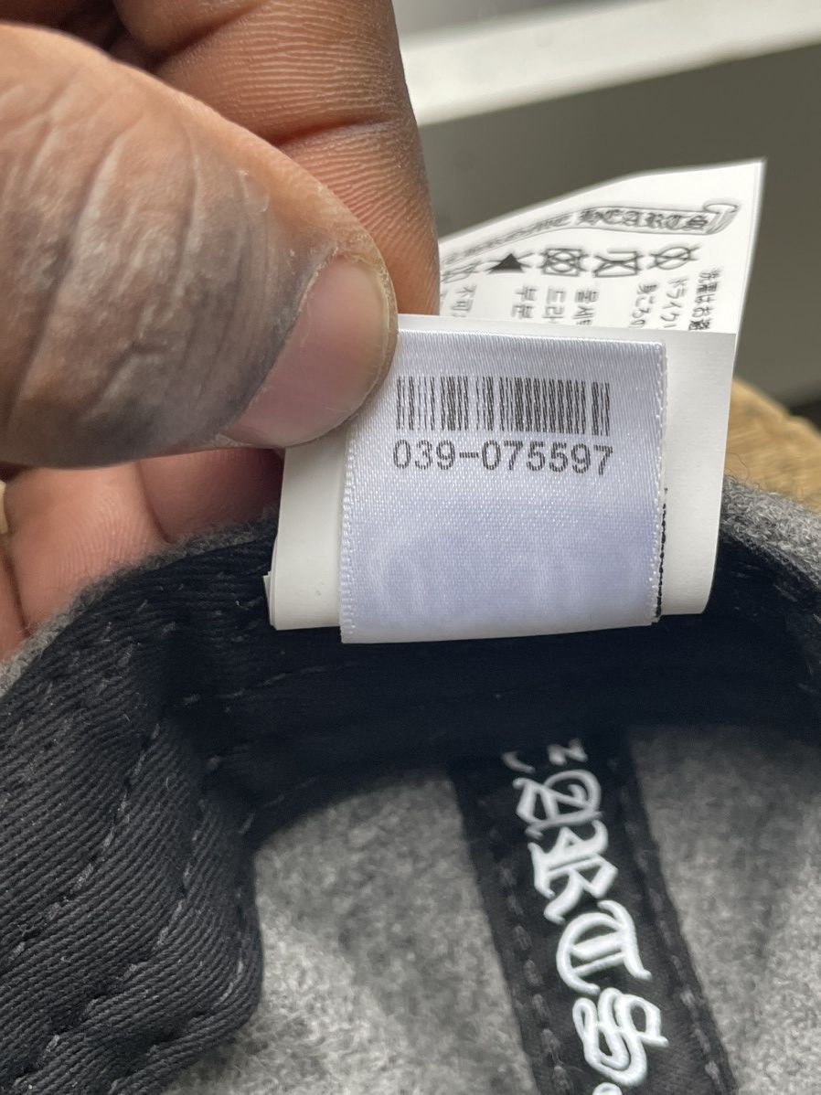 Chrome Hearts Chrome Hearts CH Wool Hat Grey Size ONE SIZE - 13 Thumbnail
