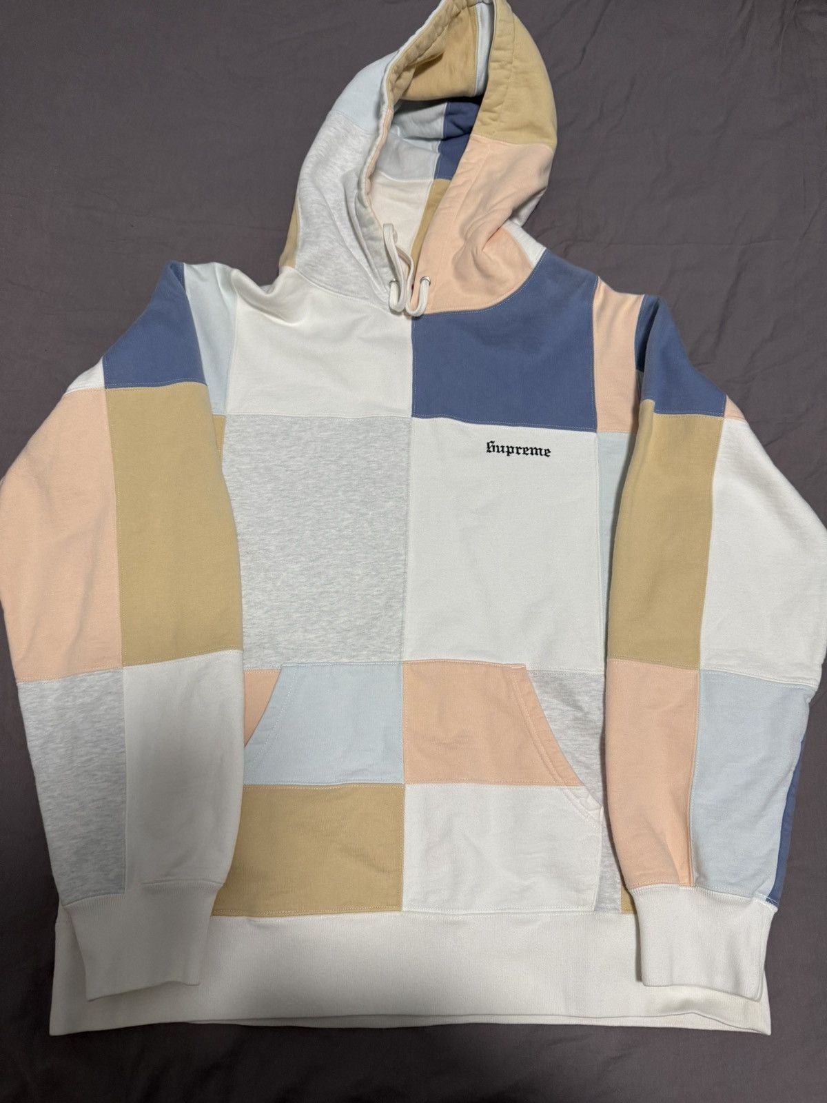 Supreme Supreme patchwork hoodie hood sweatshirt Size US L / EU 52-54 / 3 - 1 Thumbnail