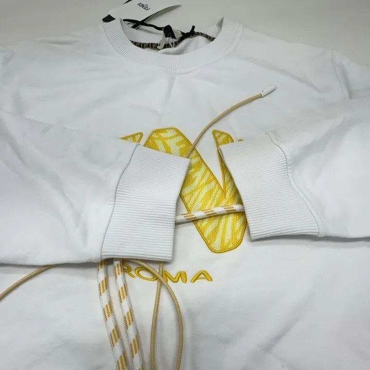 Fendi Fendi FW21 Cropped Sweatshirt with Removable Sleeves -2508 Size XS / US 0-2 / IT 36-38 - 8 Thumbnail