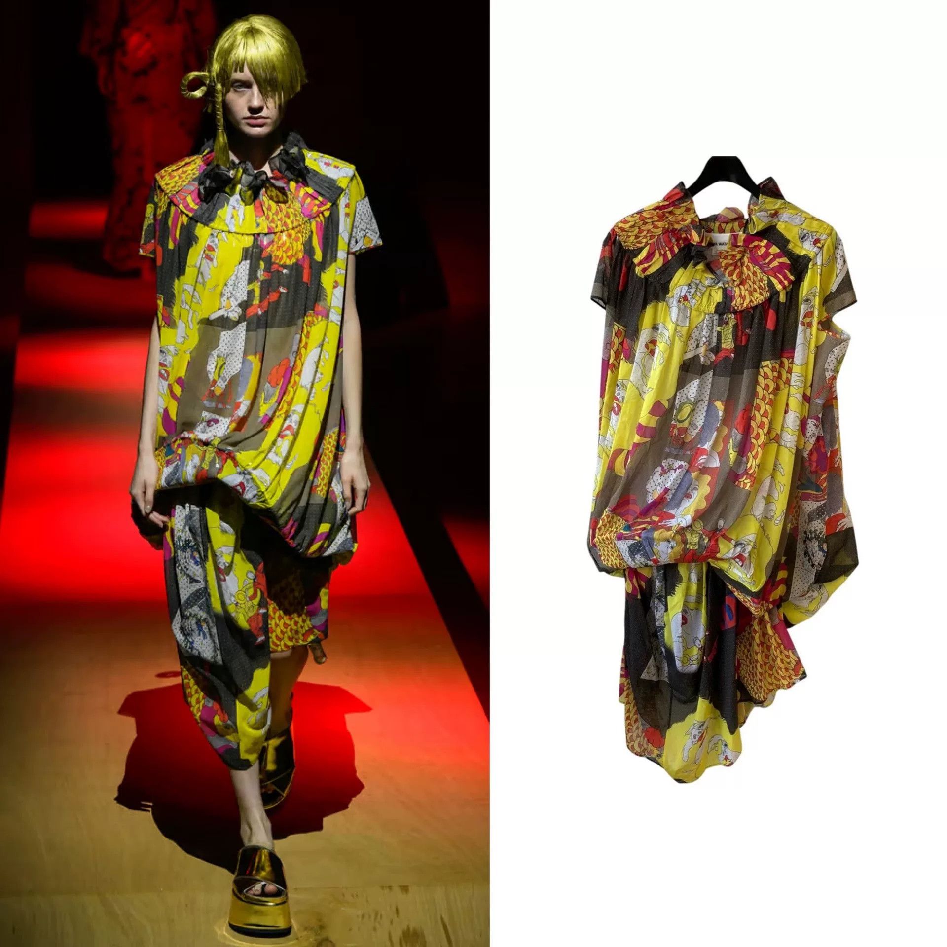 Junya Watanabe junya watanabe colorful dress with prints Size US S / EU 44-46 / 1 - 1 Thumbnail