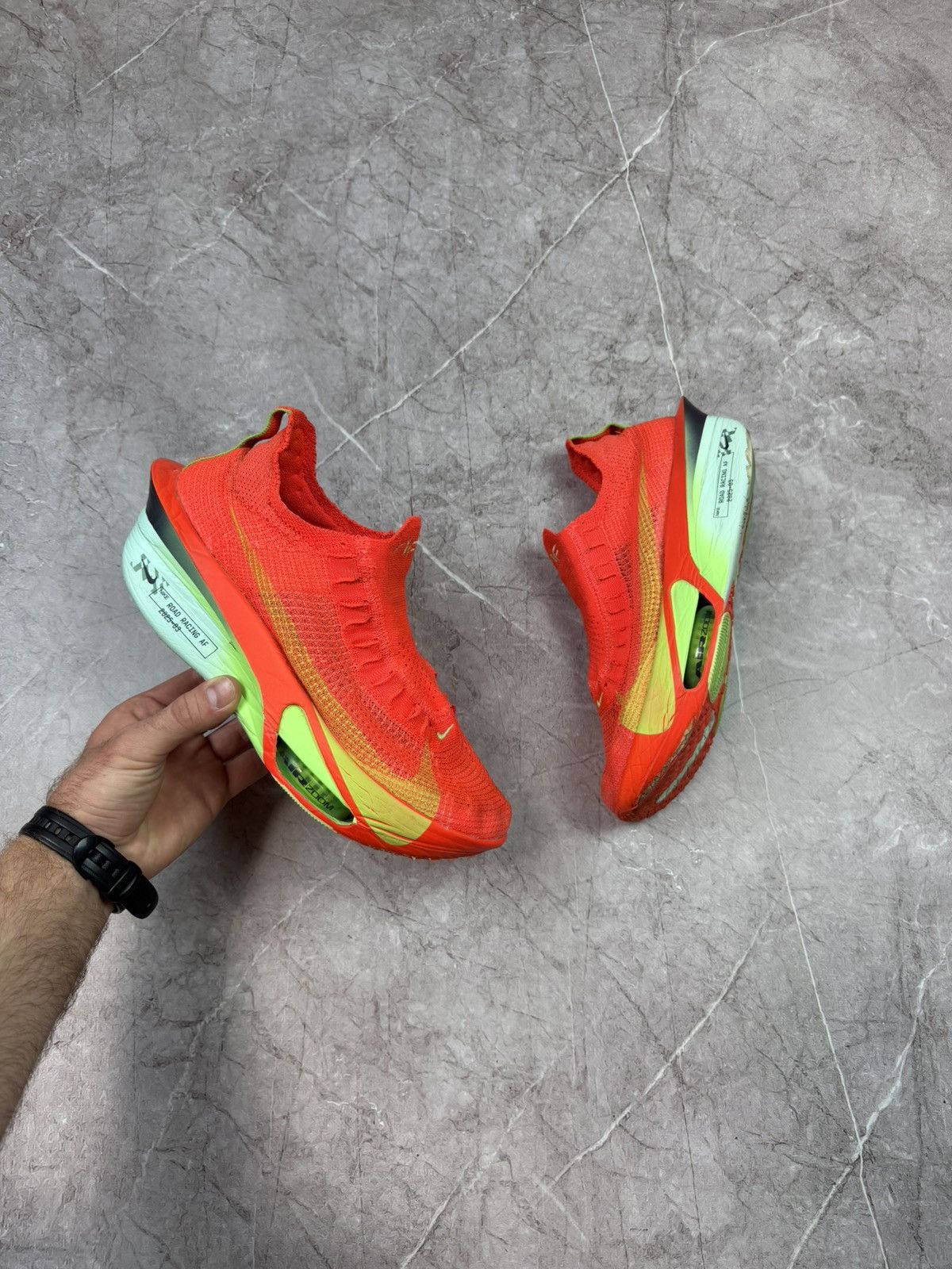 Nike Air Zoom Alphafly Next% 3 - Volt/Bright Crimson - US 10