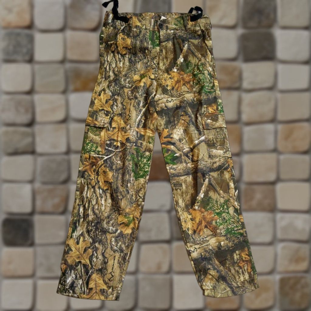 Vintage Ranger Ranger Camo Cargo Pants Mens M Realtree Camouflage Cargo Pocket Pants 90s Outdoor Hunting Vintage USA Nature Size US 31 - 1 Thumbnail