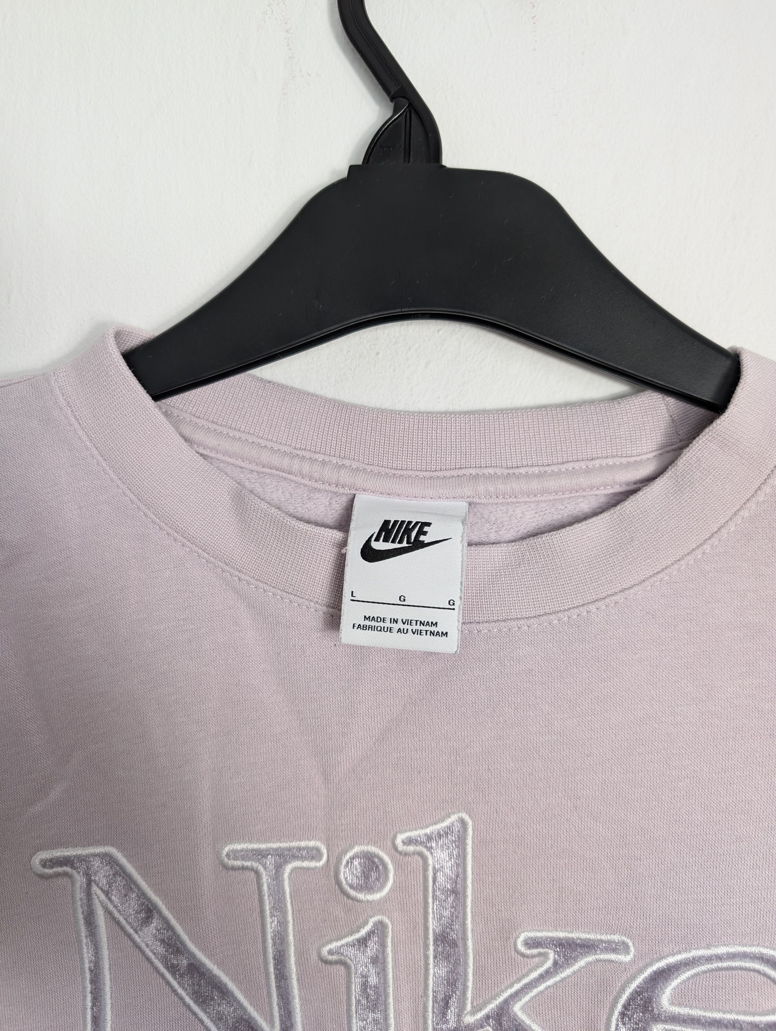 Nike Nike Sportswear Cropped Sweatshirt Performance Gym Fitness Size L / US 10 / IT 46 - 3 Thumbnail
