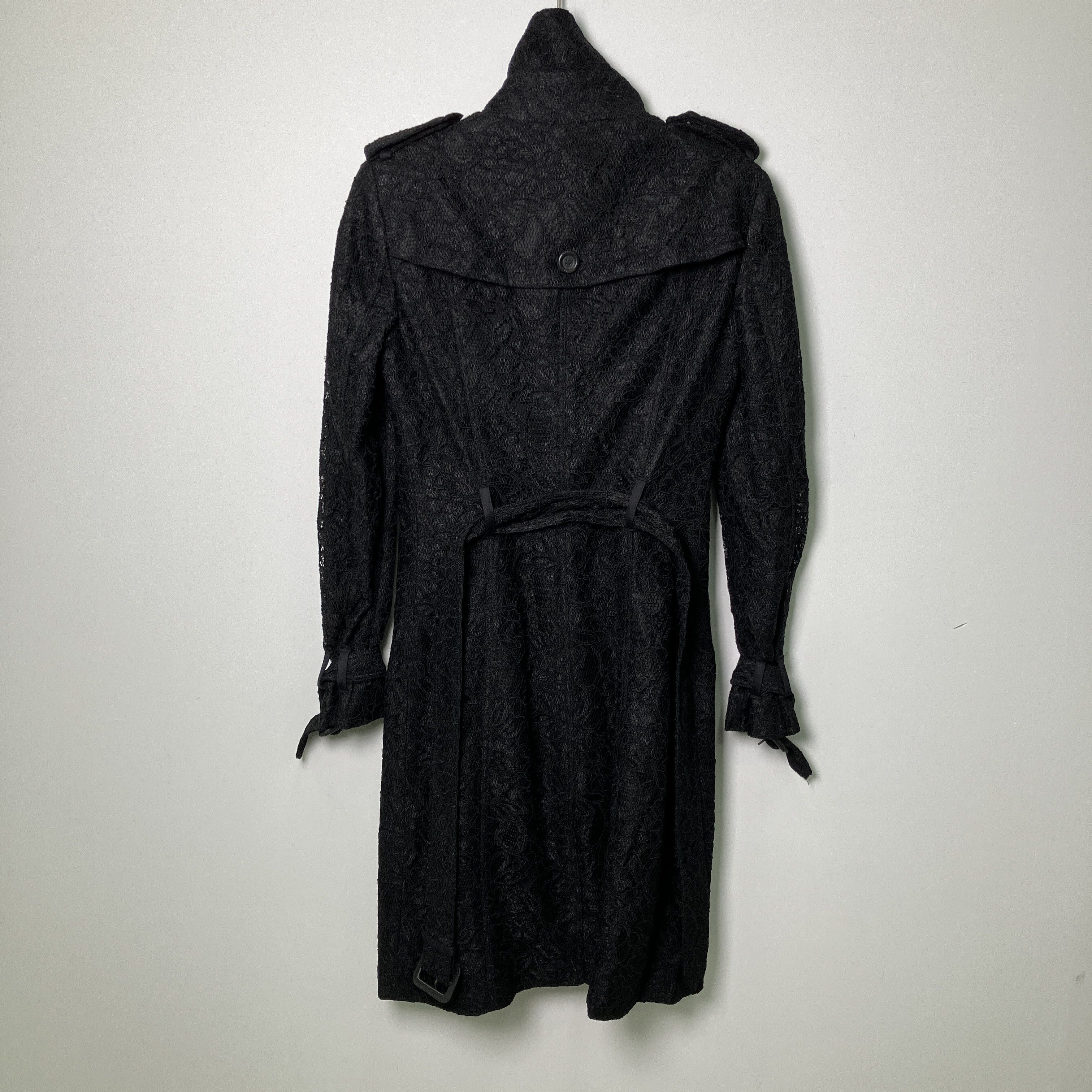 Burberry full lace double trench coat