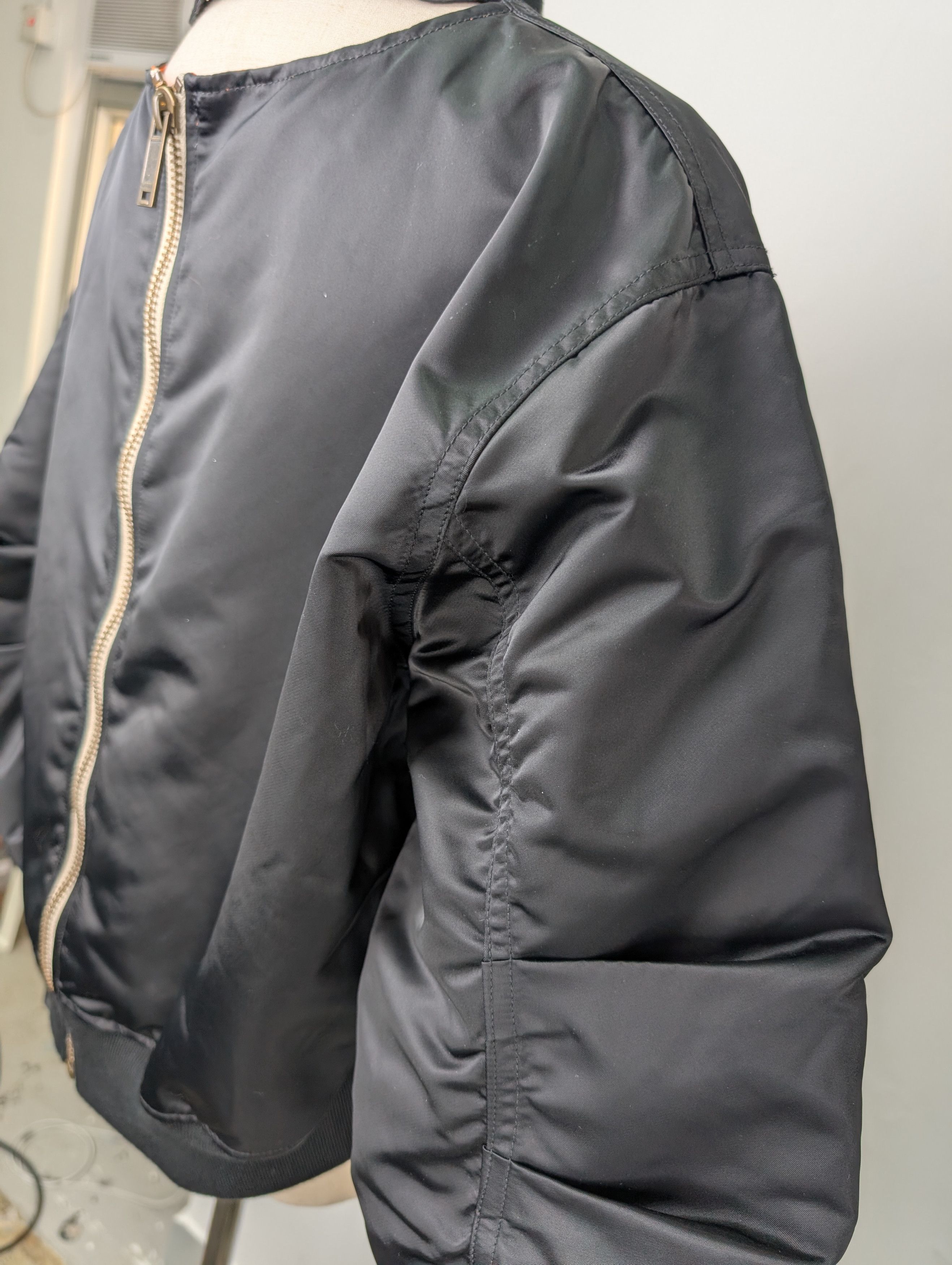 Christian Dada Christian Dada Deconstructed MA-1 Bomber Jacket Size XS / US 0-2 / IT 36-38 - 8 Thumbnail