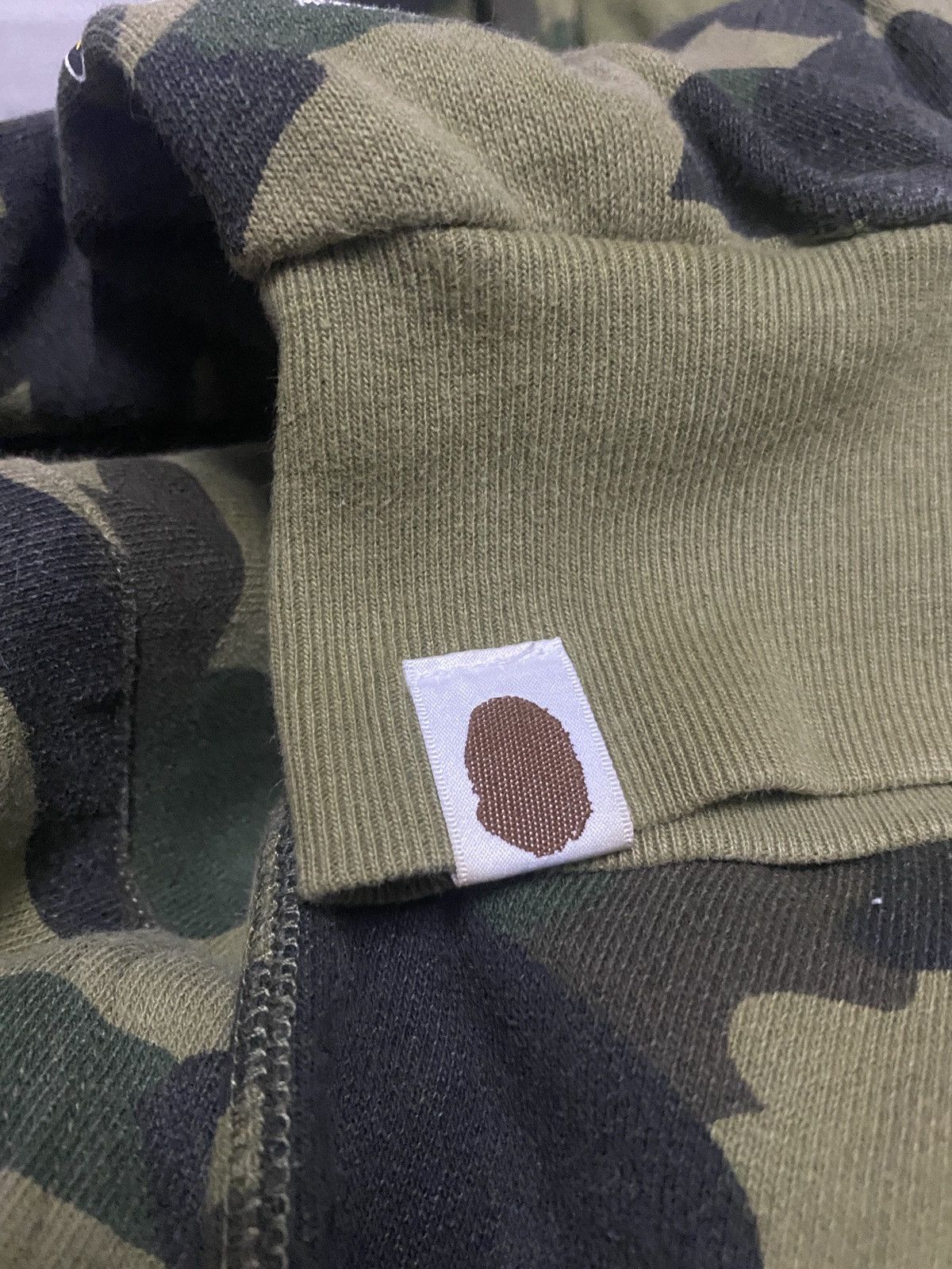 Bape RARE - BAPE X THE SIMPSONES GREEN CAMO FULL ZIP HOODIE Size US XL / EU 56 / 4 - 14 Thumbnail