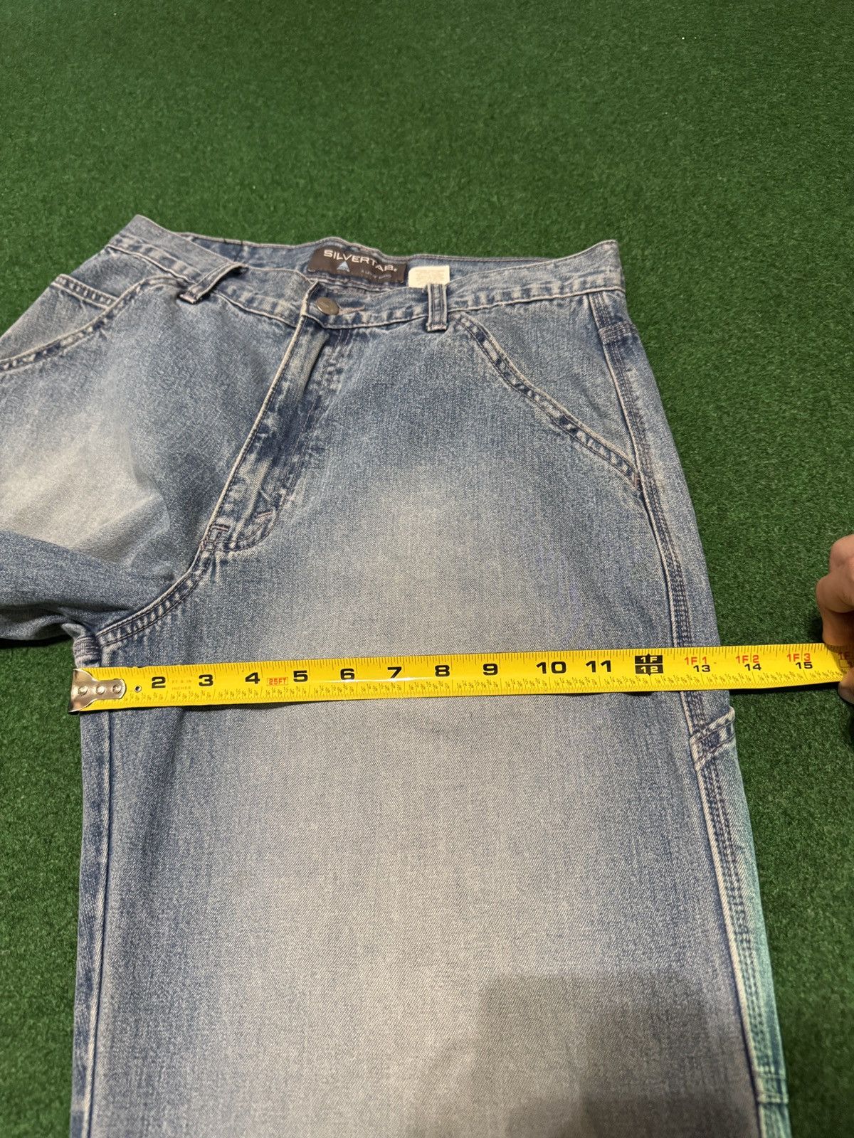 Levi's Vintage Clothing Vtg 90s Silvertab Levis Carpenter Baggy Skater Grunge Jeans Size US 31 - 9 Thumbnail