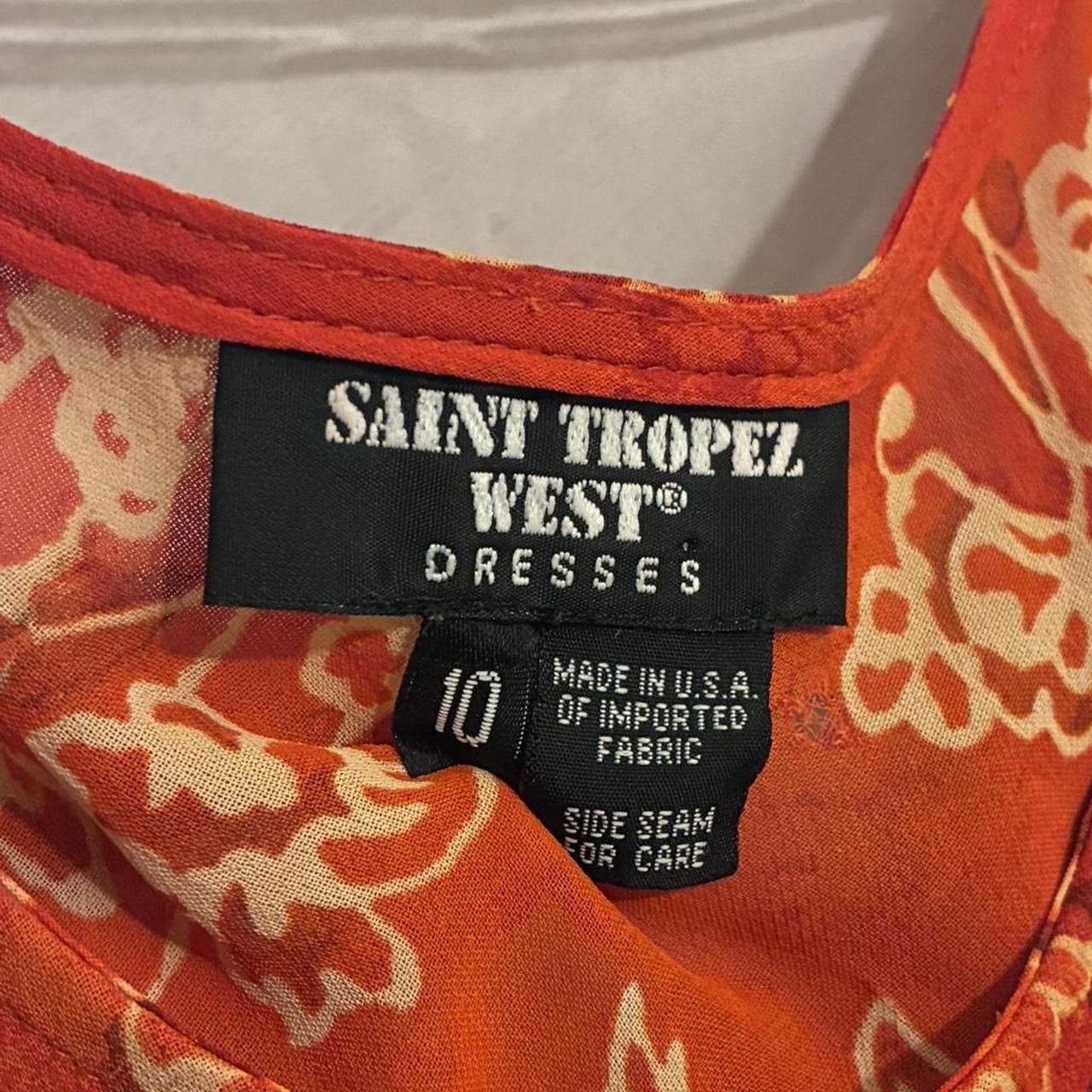 Other Designer Carole Little’s Saint Tropez West Floral Maxi Dress Size L / US 10 / IT 46 - 3 Thumbnail