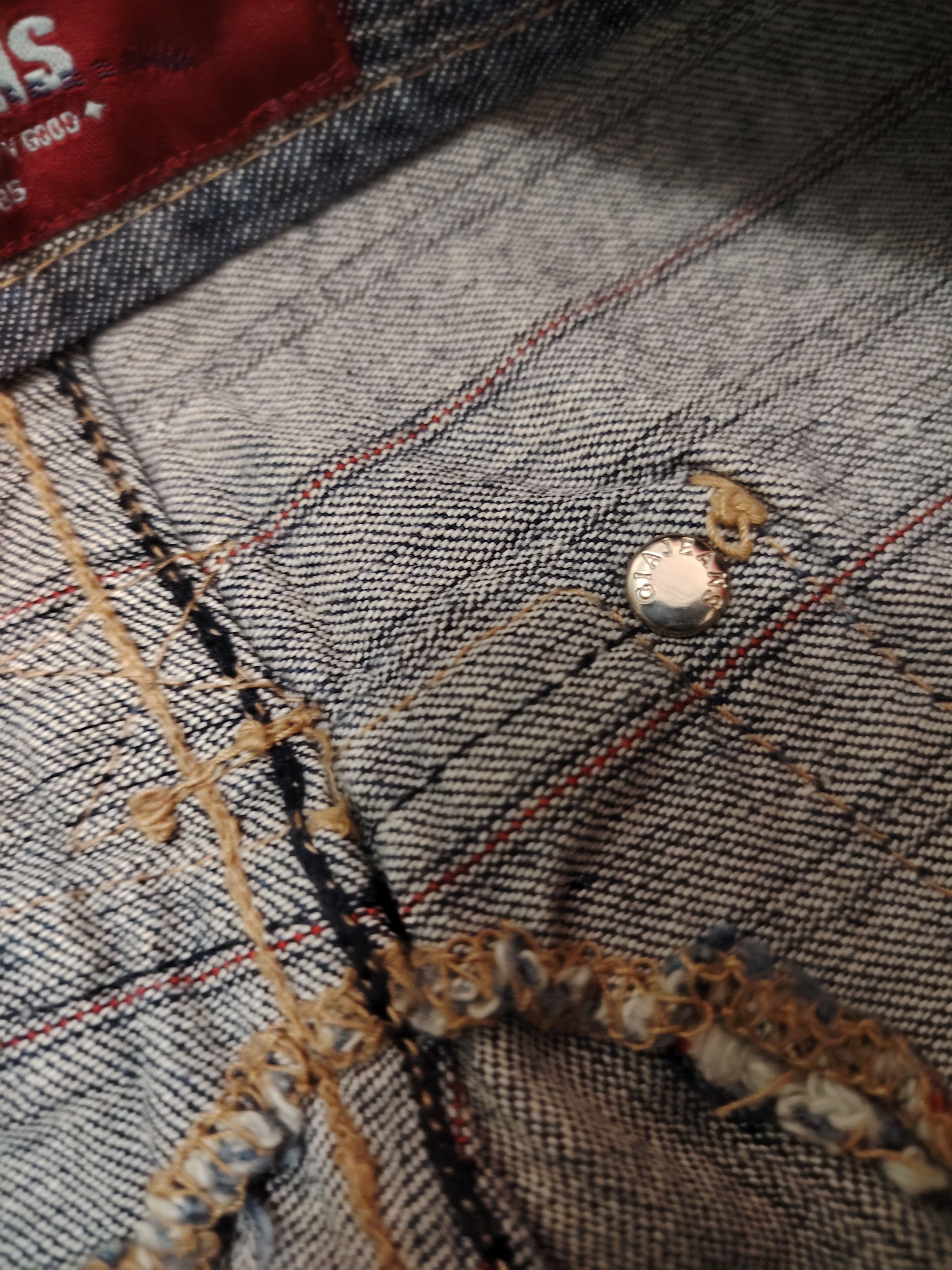 Designer × Japanese Brand Guys in America Jeans Striped baggy style Size US 32 / EU 48 - 10 Thumbnail