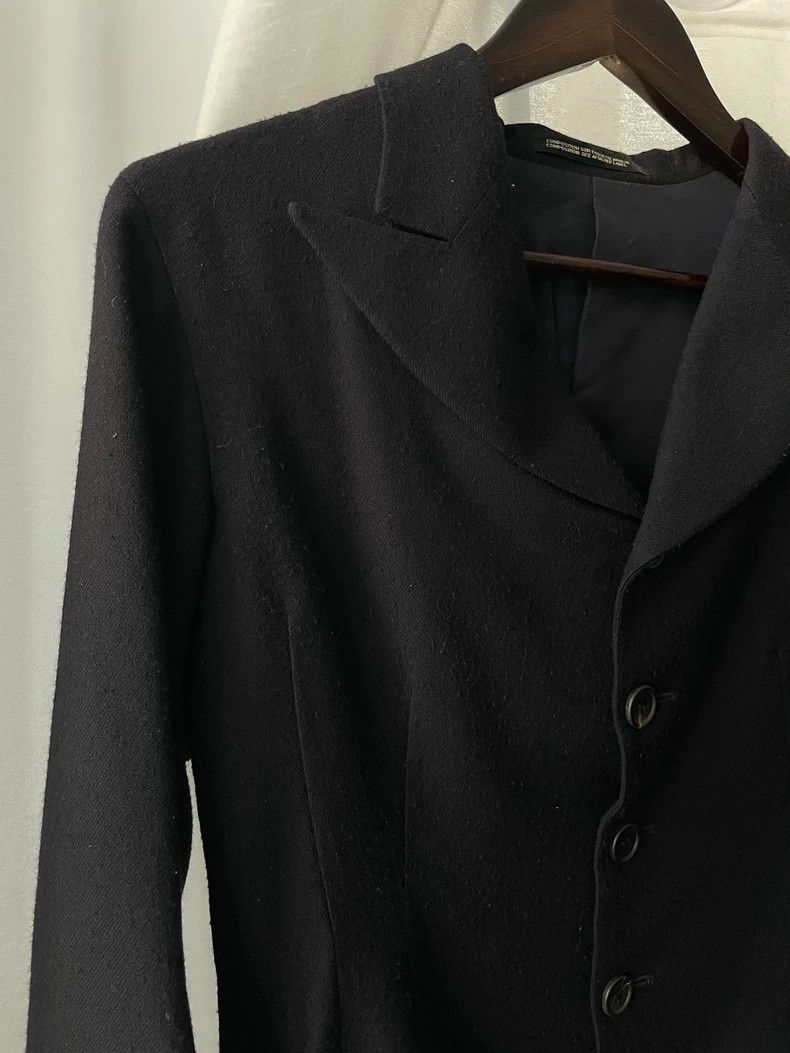 Yohji Yamamoto yohji Yamamoto size 2 Black wool jacket Size M / US 6-8 / IT 42-44 - 3 Thumbnail