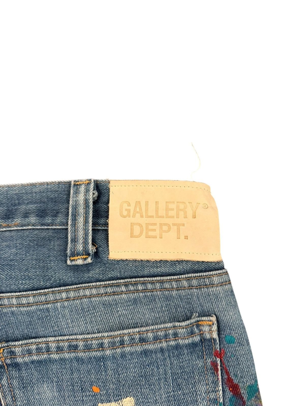Gallery Dept. Carpenter LA Flare Painted Levi’s Denim Jeans Size US 34 / EU 50 - 12 Thumbnail