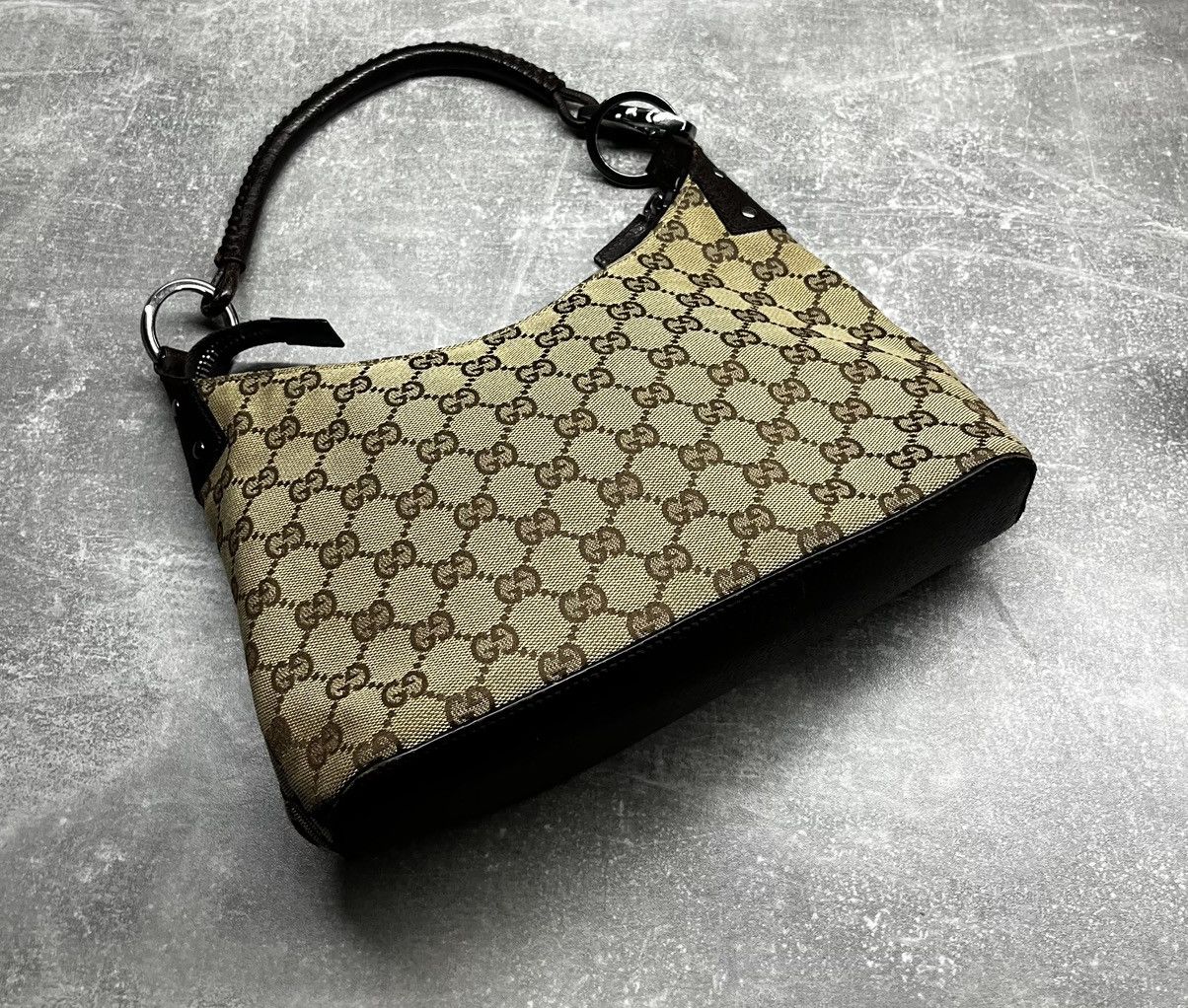 Gucci Gucci Hobo Shoulder Bag In GG Canvas Size ONE SIZE - 3 Thumbnail