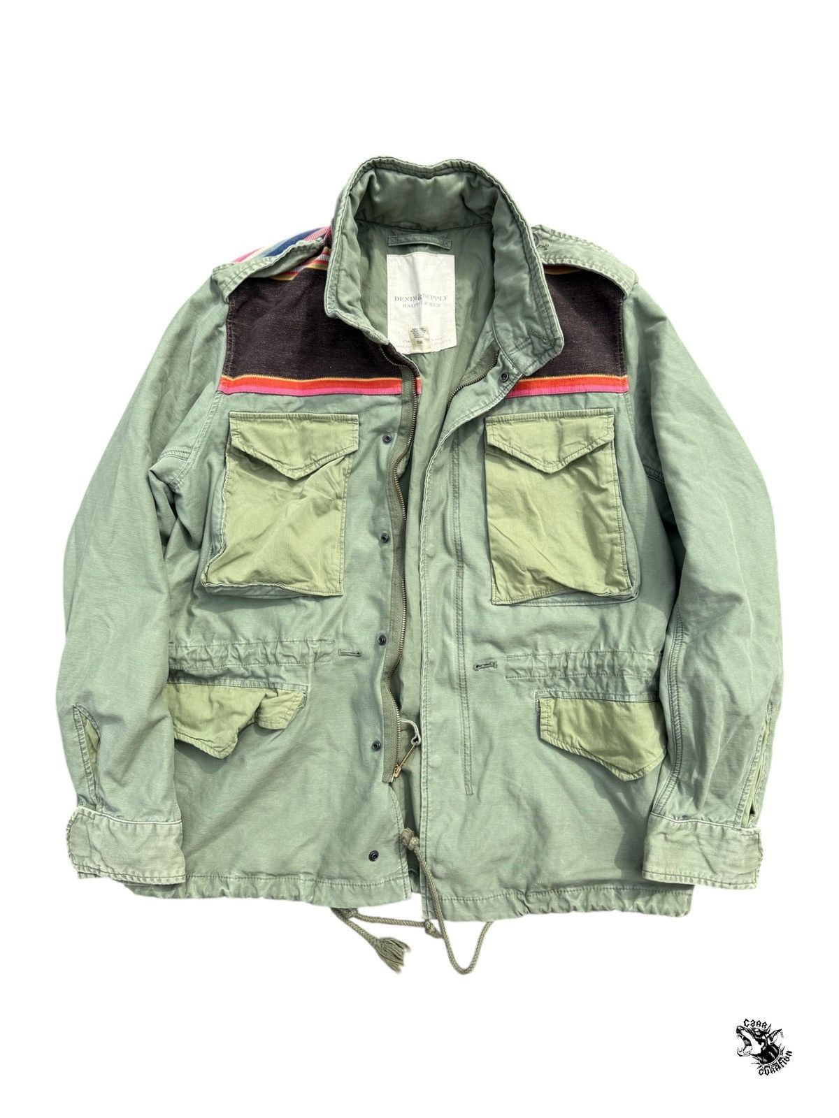 Denim & Supply Ralph Lauren Ralph lauren denim supply serape military jacket Size US L / EU 52-54 / 3 - 2 Thumbnail