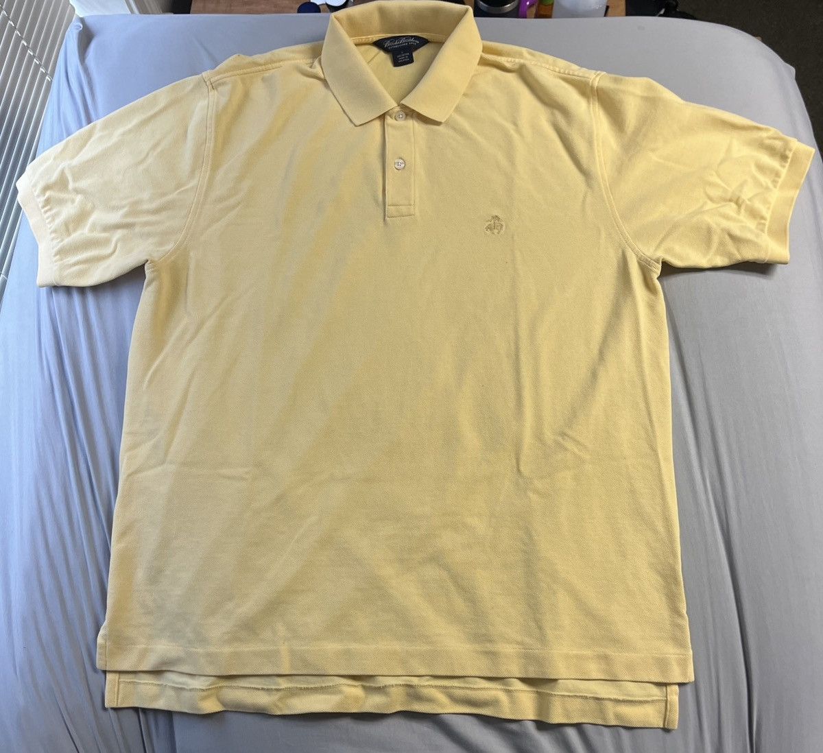 Brooks Brothers Yellow Brooks Brothers Performance Fit polo shirt Size US L / EU 52-54 / 3 - 2 Thumbnail