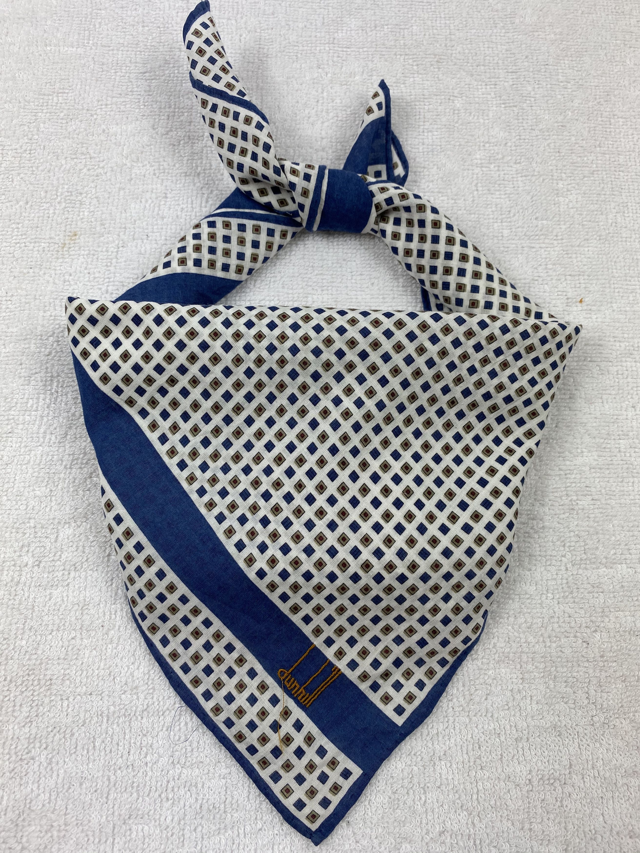 Alfred Dunhill × Vintage Alfred Dunhill Handkerchief / Bandana / Neckerchief Size ONE SIZE - 1 Thumbnail
