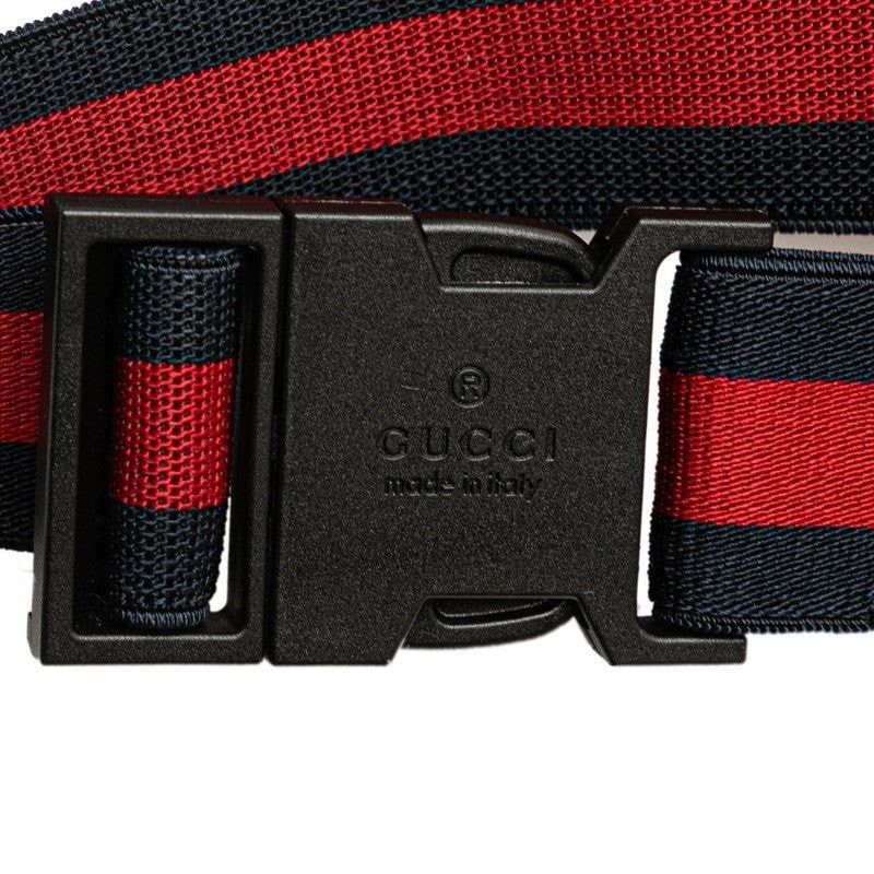 Gucci Gucci Children's GG Logo Star Waist Bag Canvas Leather Belt Size ONE SIZE - 6 Thumbnail