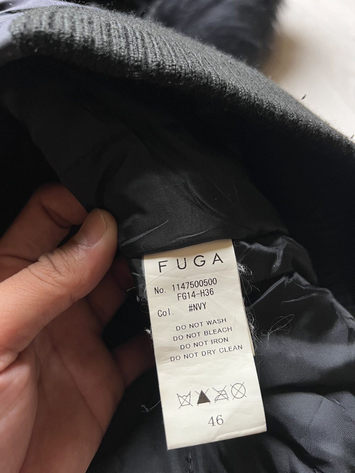 If Six Was Nine Crazy Fuga Raccoon Fur Leather Bomber Jacket Size US S / EU 44-46 / 1 - 6 Thumbnail
