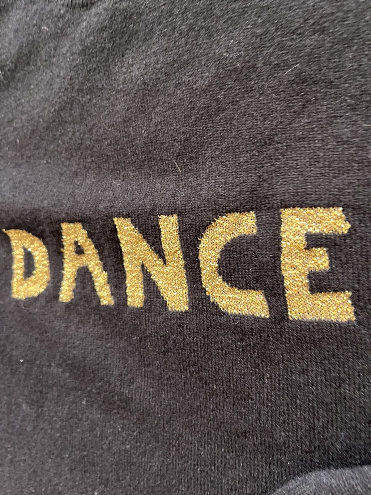 Bella Freud Dance gold/blk 100% cashmere sweater Size S / US 4 / IT 40 - 3 Thumbnail