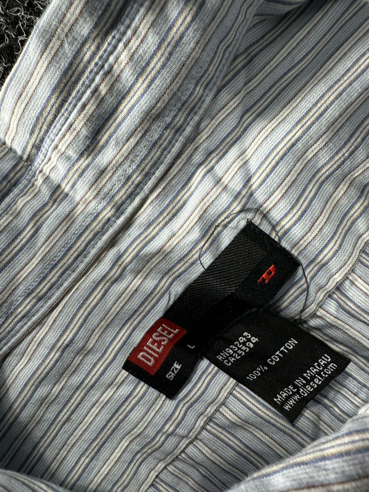 Diesel × Vintage 🚨VNTG Diesel Avant-garde Shirt 90s very rare Streetwear Size US L / EU 52-54 / 3 - 6 Thumbnail