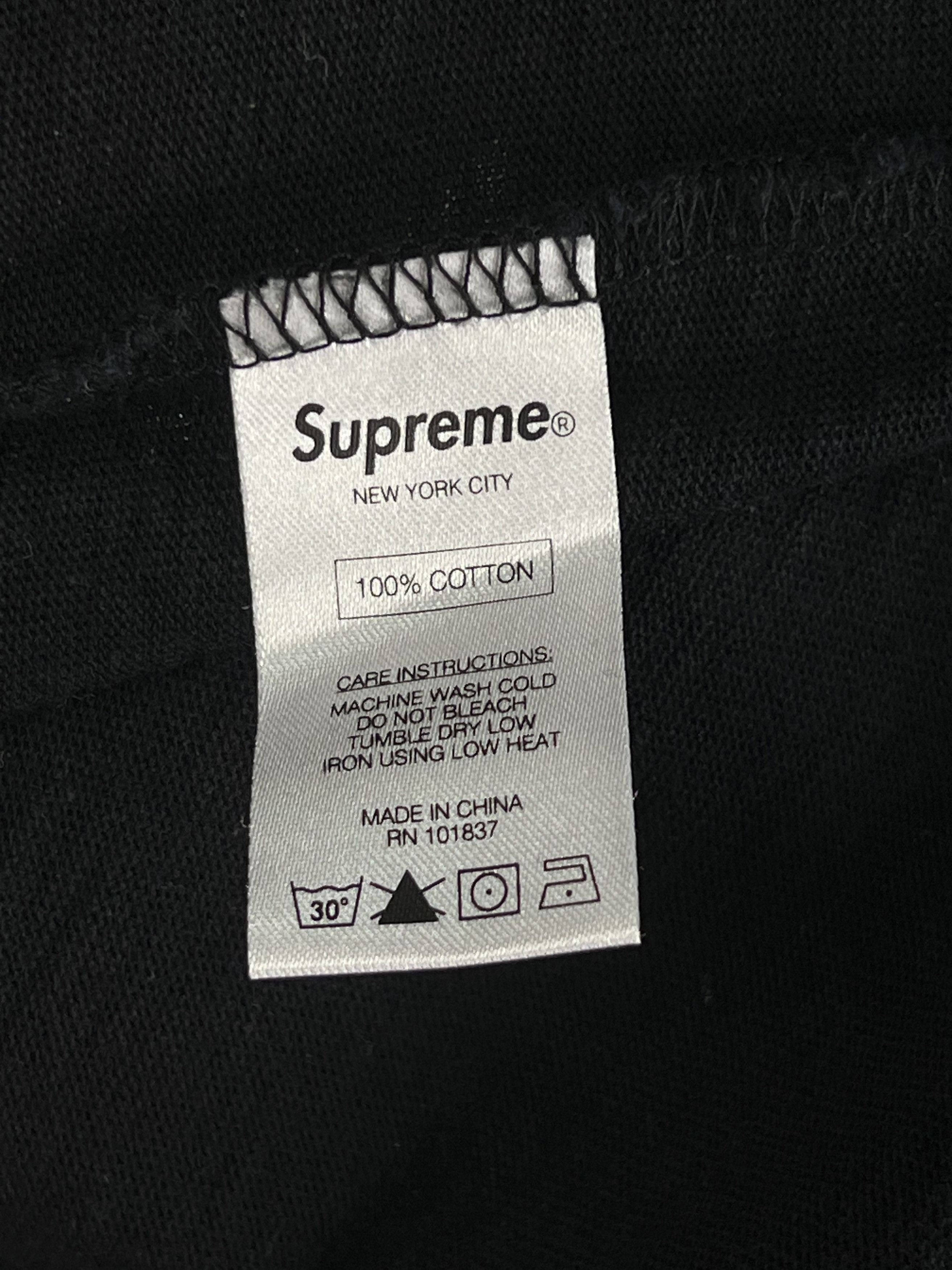 Supreme Brand New LOGO L/S Top Black Size US S / EU 44-46 / 1 - 10 Thumbnail