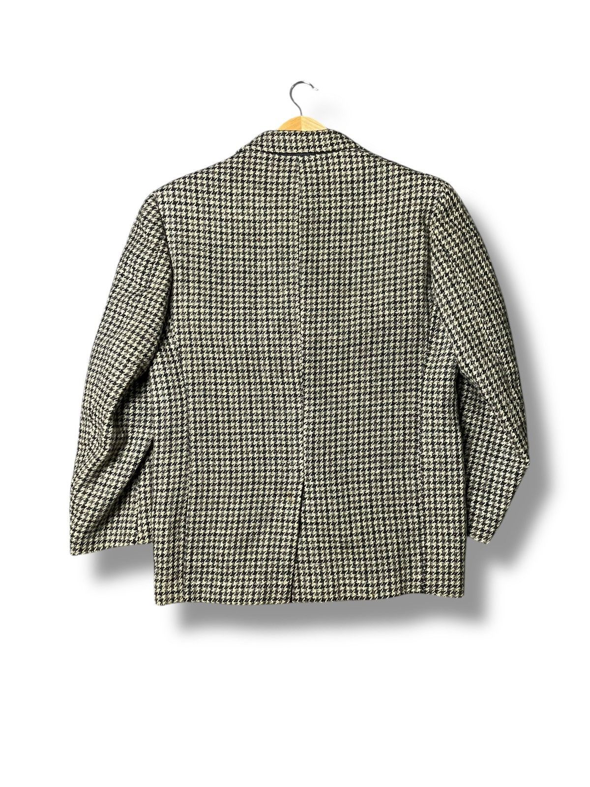 Designer × Japanese Brand × Vintage ALL Billiken Brand Houndstooth Wool Coat (59) Size US XS / EU 42 / 0 - 7 Thumbnail