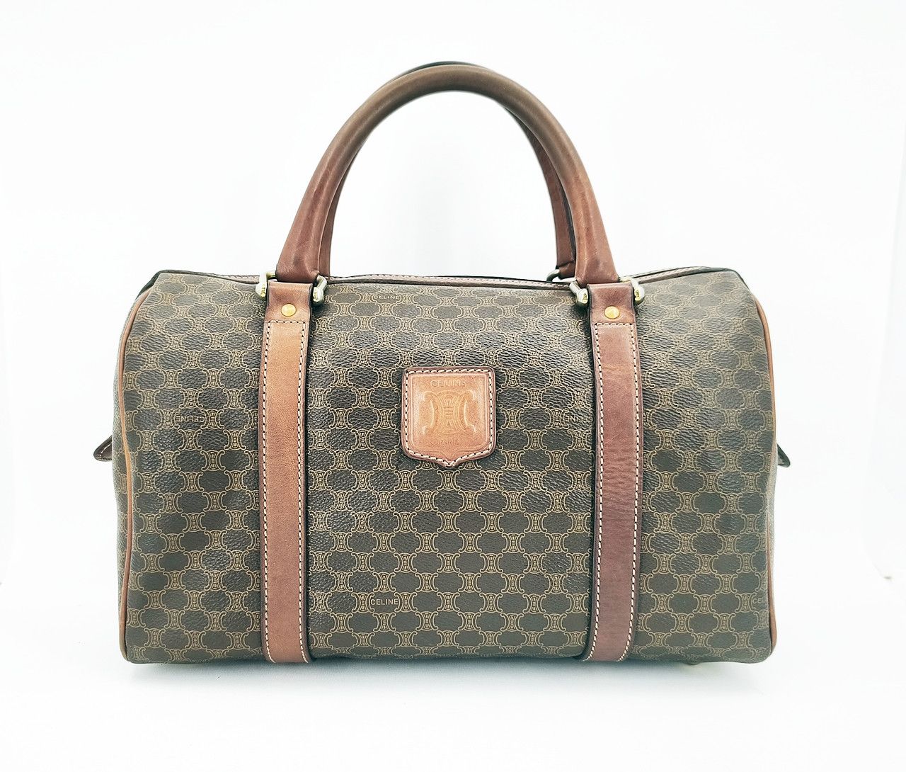 Celine CELINE boston speedy 30 macadam canvas Size ONE SIZE - 1 Thumbnail