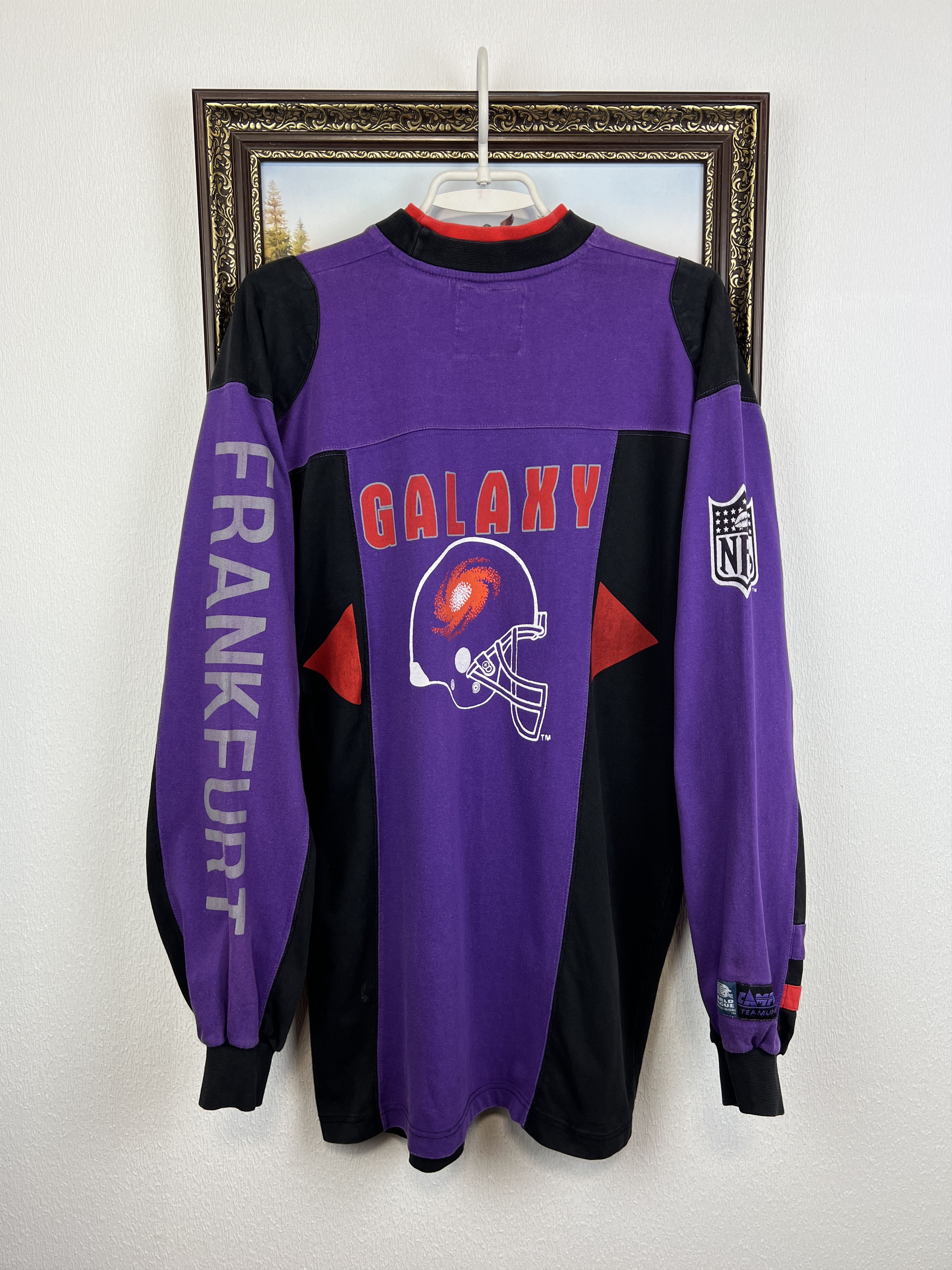 Vintage Frankfurt Galaxy World League Football NFL Sweatshirt Track Size US L / EU 52-54 / 3 - 10 Thumbnail